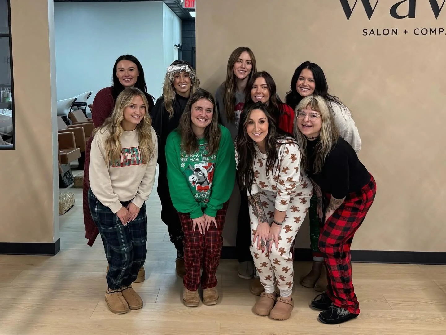 Merry Christmas Eve featuring some of the crew on PJ Day! 🎅🏼