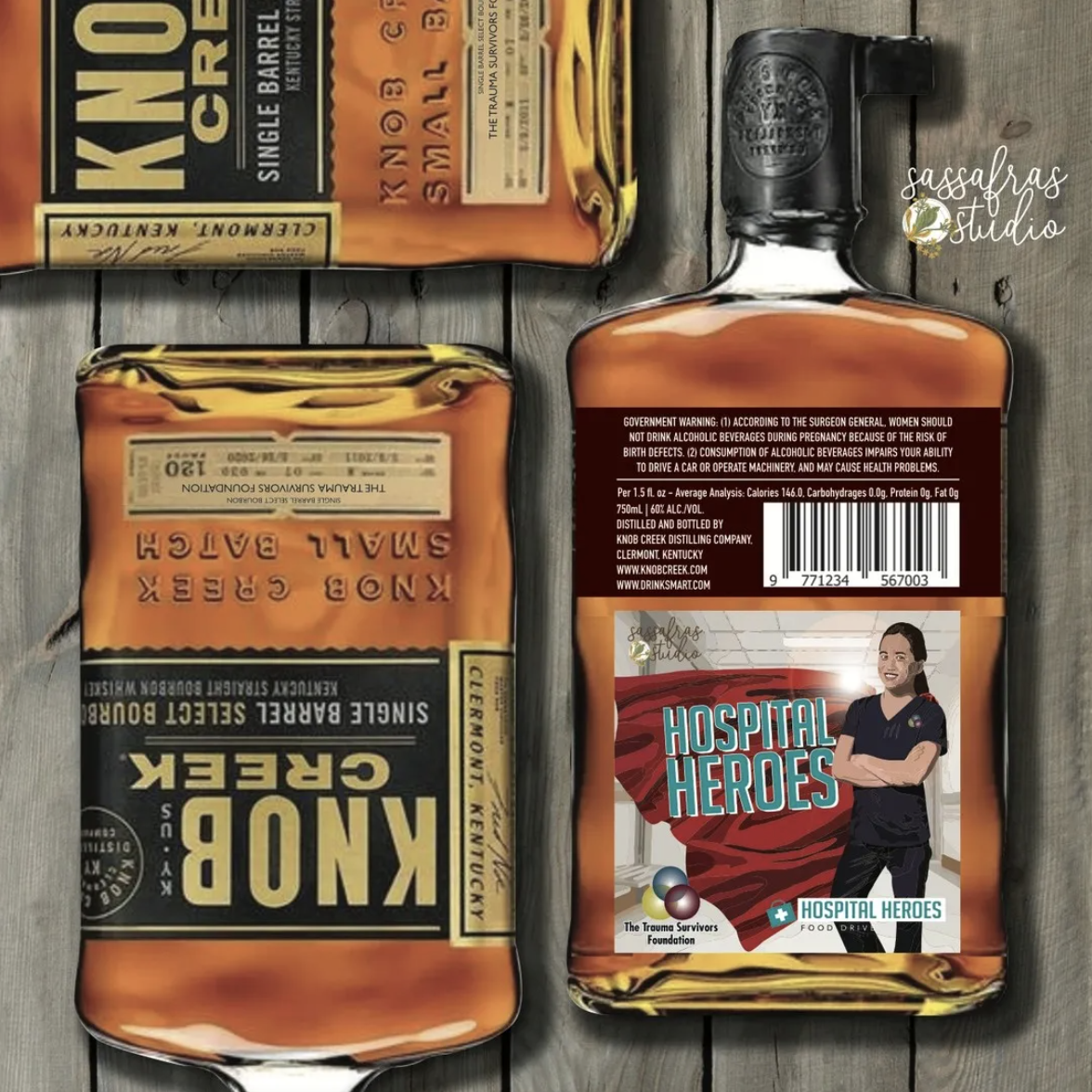 Hospital Heroes Knob Creek Bourbon