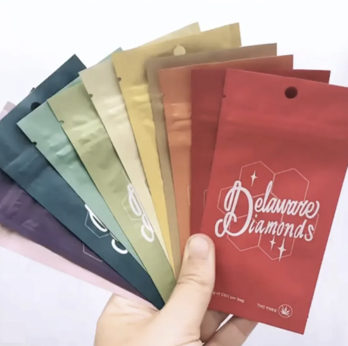 Delaware Diamonds Packaging