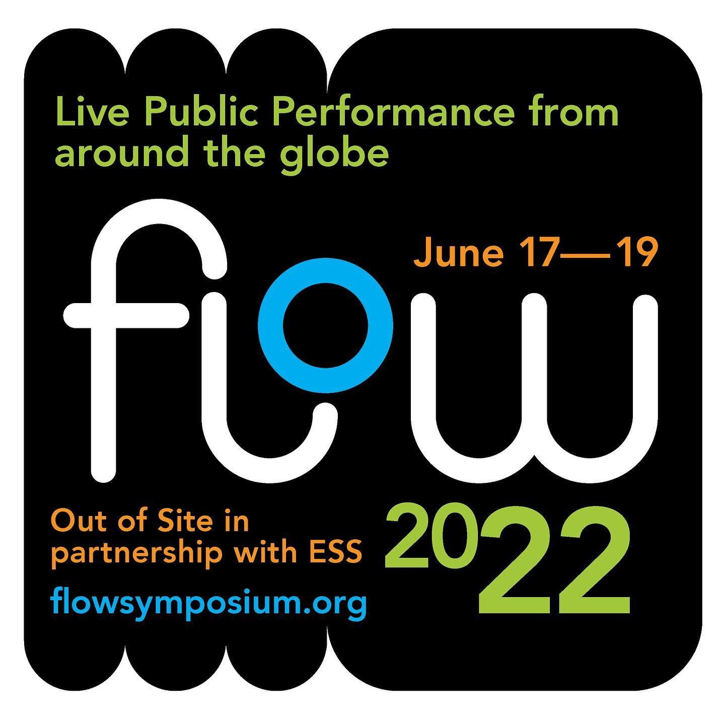 Tonite @outofsite_chi starts a weekend long program called Live Flow presenting live public performances from around the globe. Please find the links on the front page of the Flow symposium website or my website in the bio. We hope you can join us fr