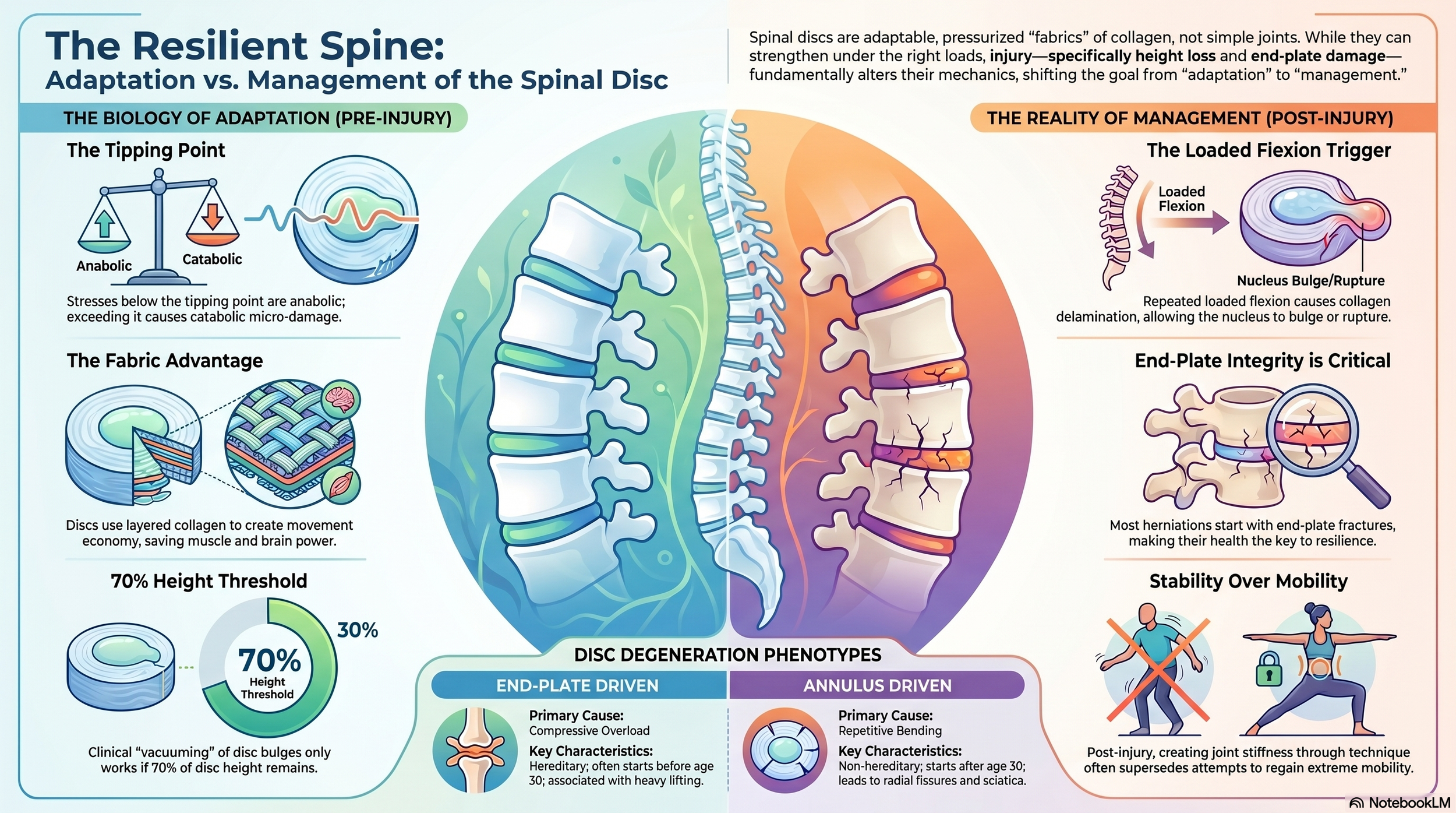 Disc degeneration phenotypes