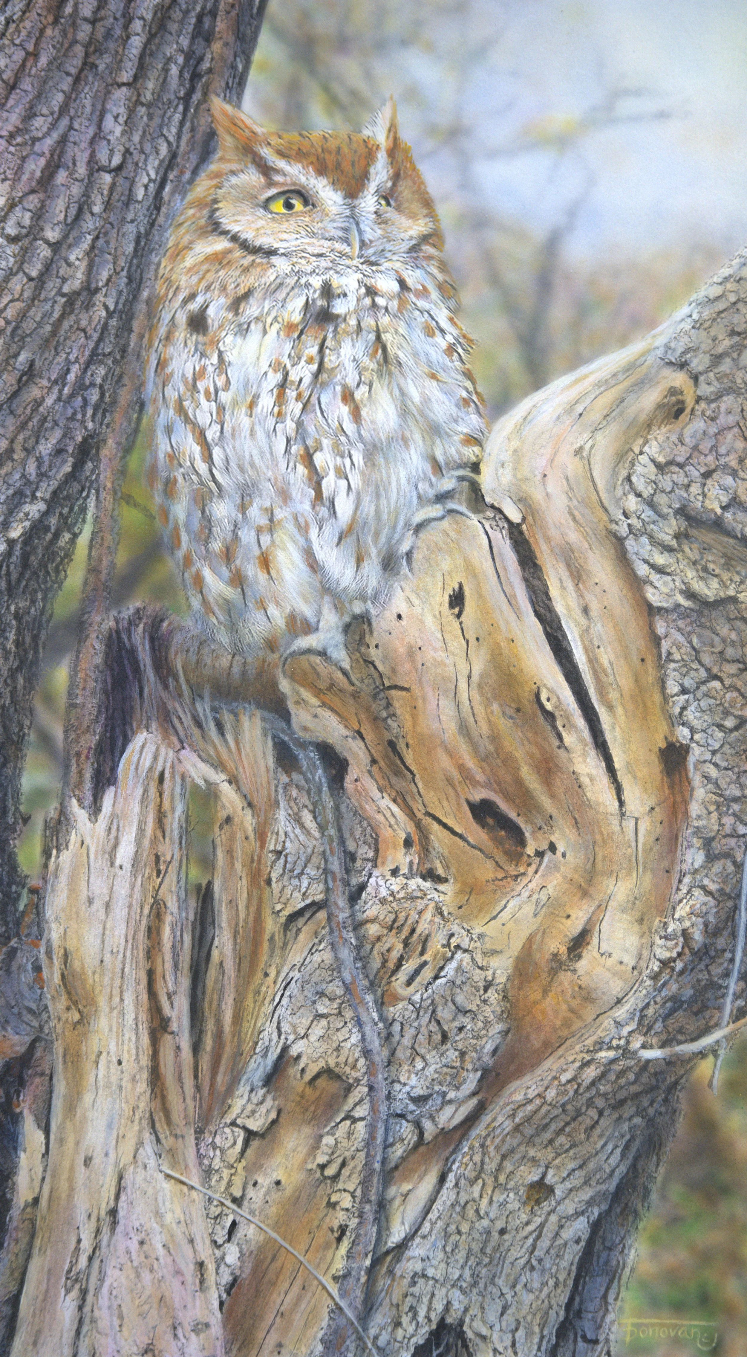"Tree Topper" / 9x16 / Egg Tempera