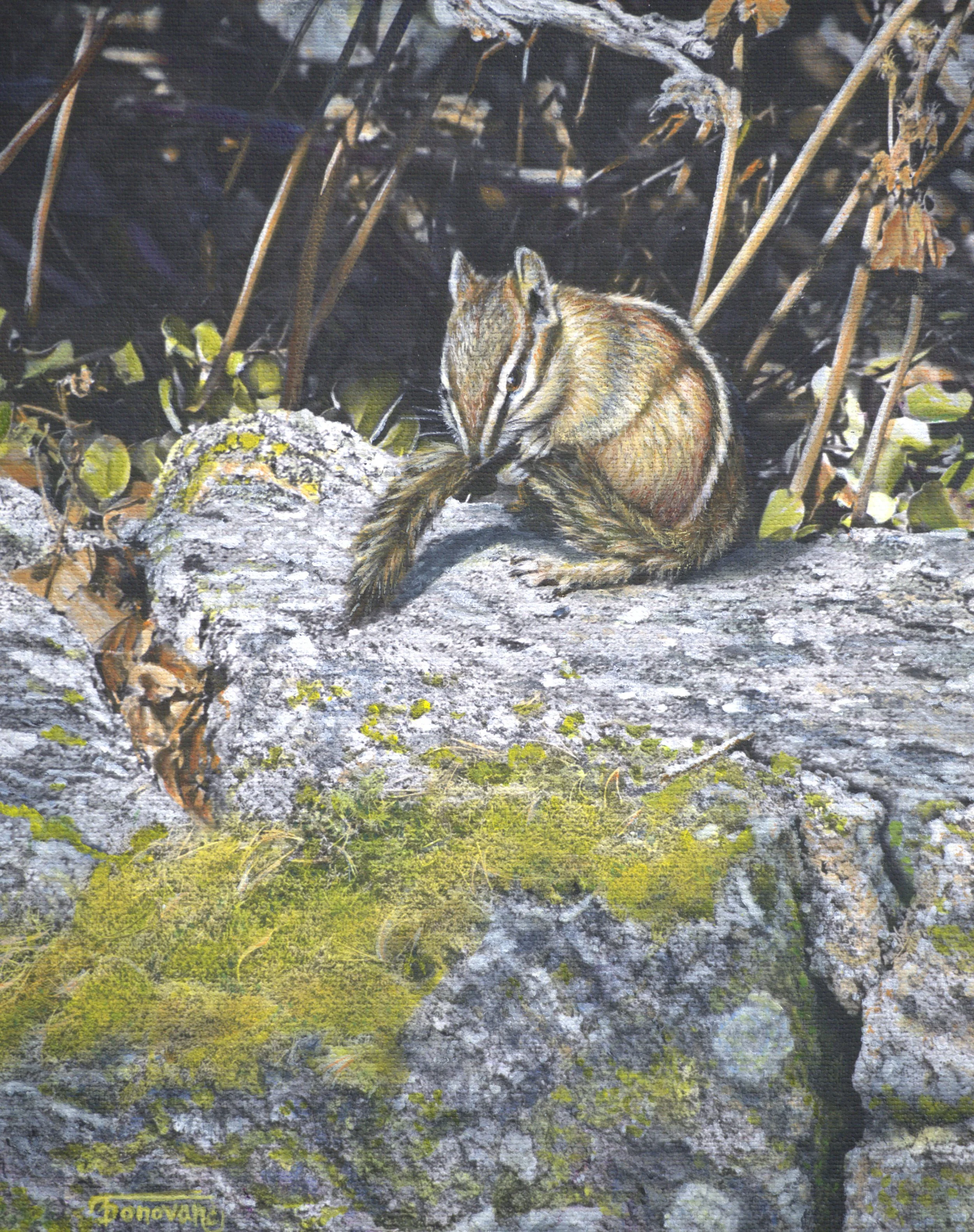 "Morning Ritual" / 8x10 / Egg Tempera