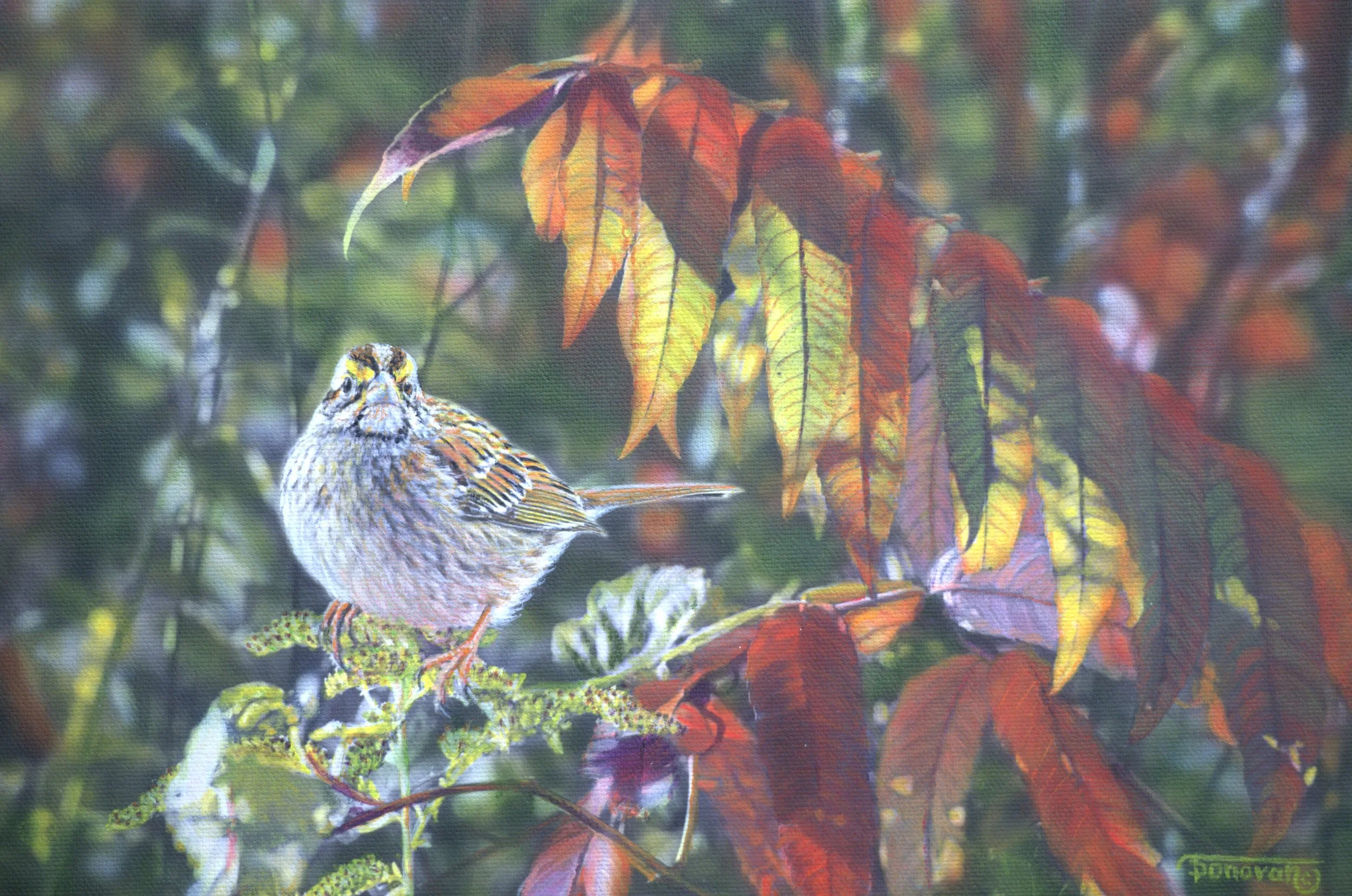 "Morning Glow" / 8x12 / Egg Tempera