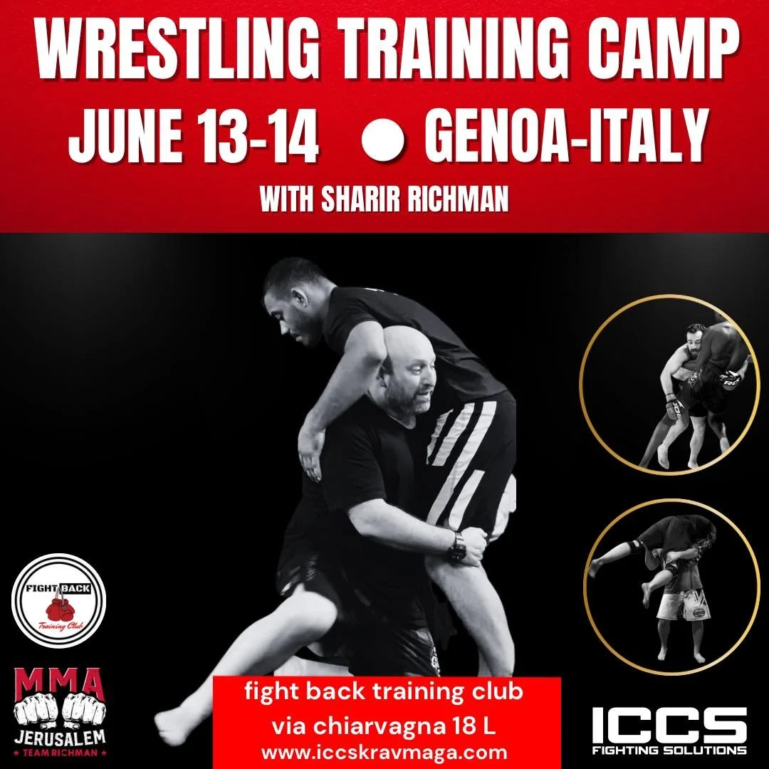 wrestling training camp in Genoa, Italy 