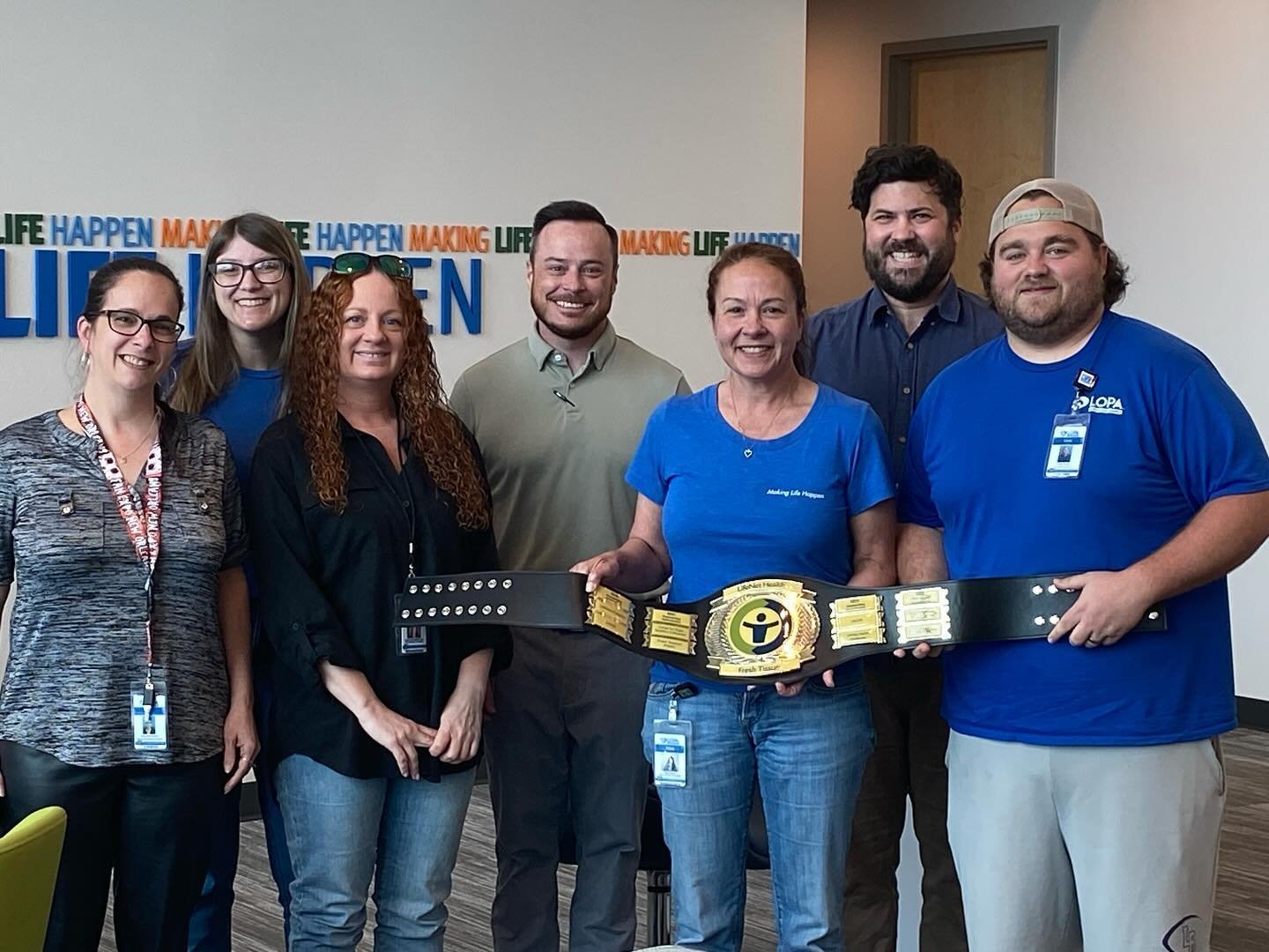 Our Tissue and Quality Departments were honored last week with two @lifenethealth awards for the remarkable role they played in #MakingLifeHappen during 2023.

The first award (Belt 1) is &ldquo;Fresh Chart Completion.&rdquo; This belt was awarded to