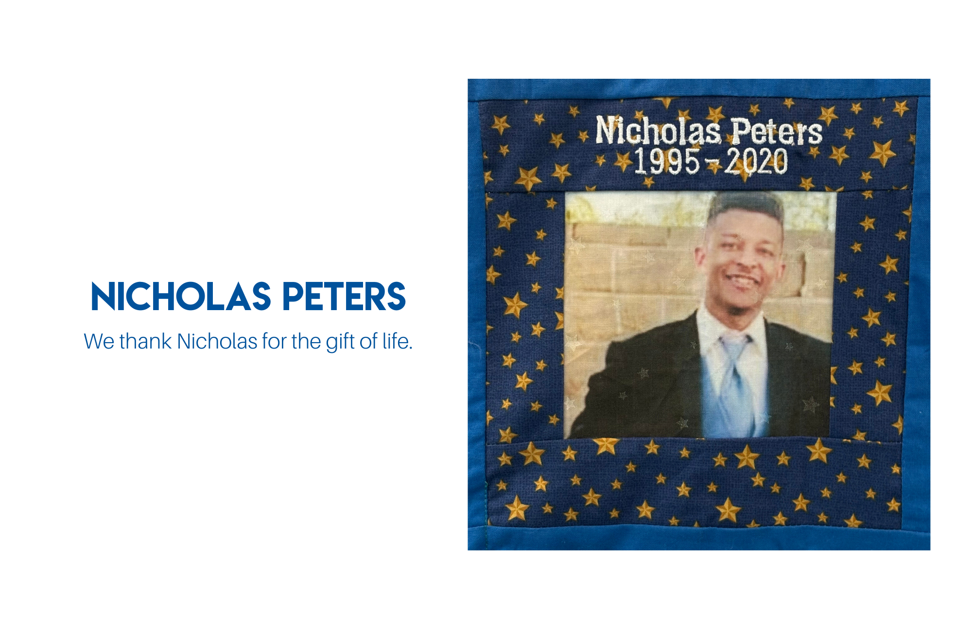 Quilt 17 Row 1 Square 3 Nicholas Peters