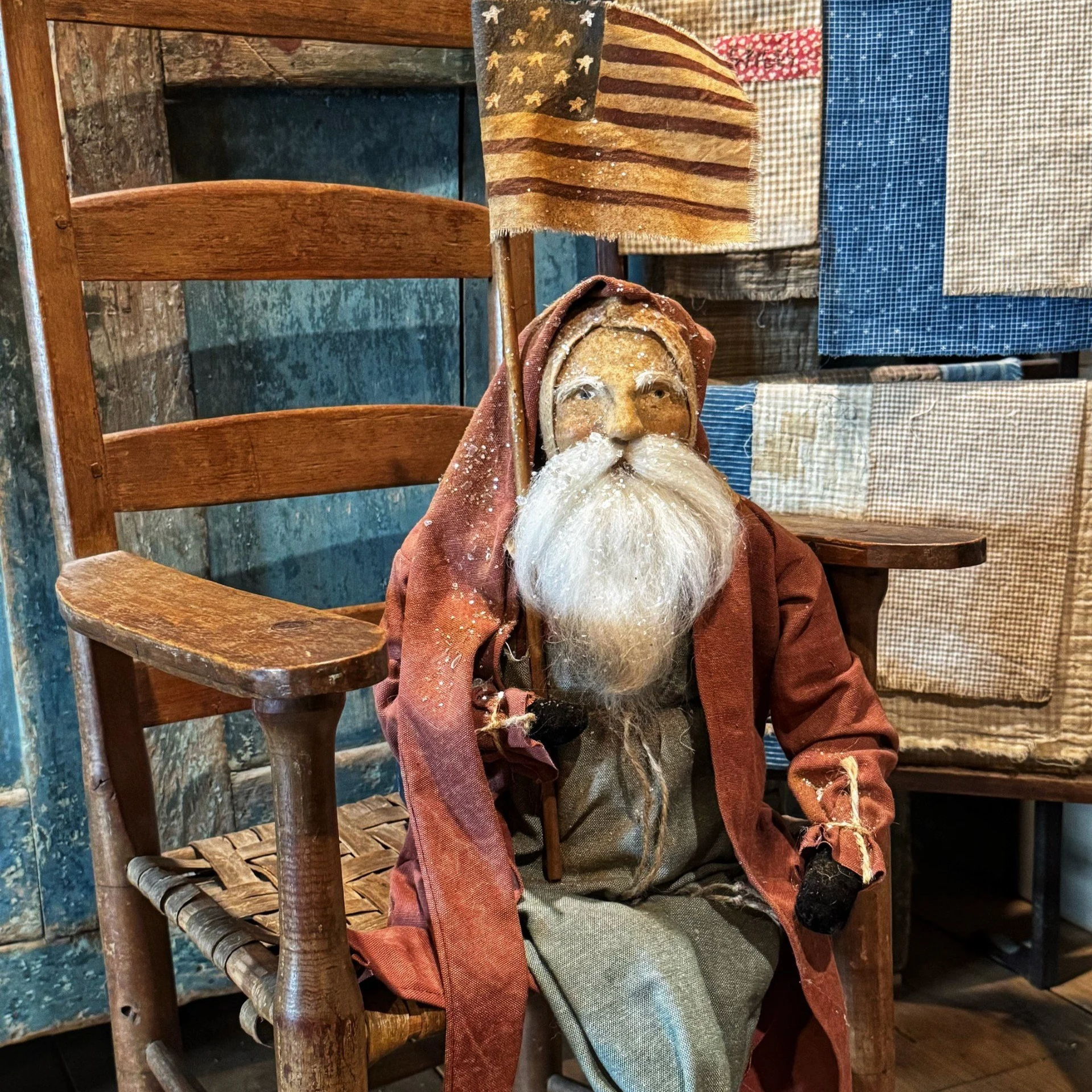 2026 Lg. Sitting Santa flag