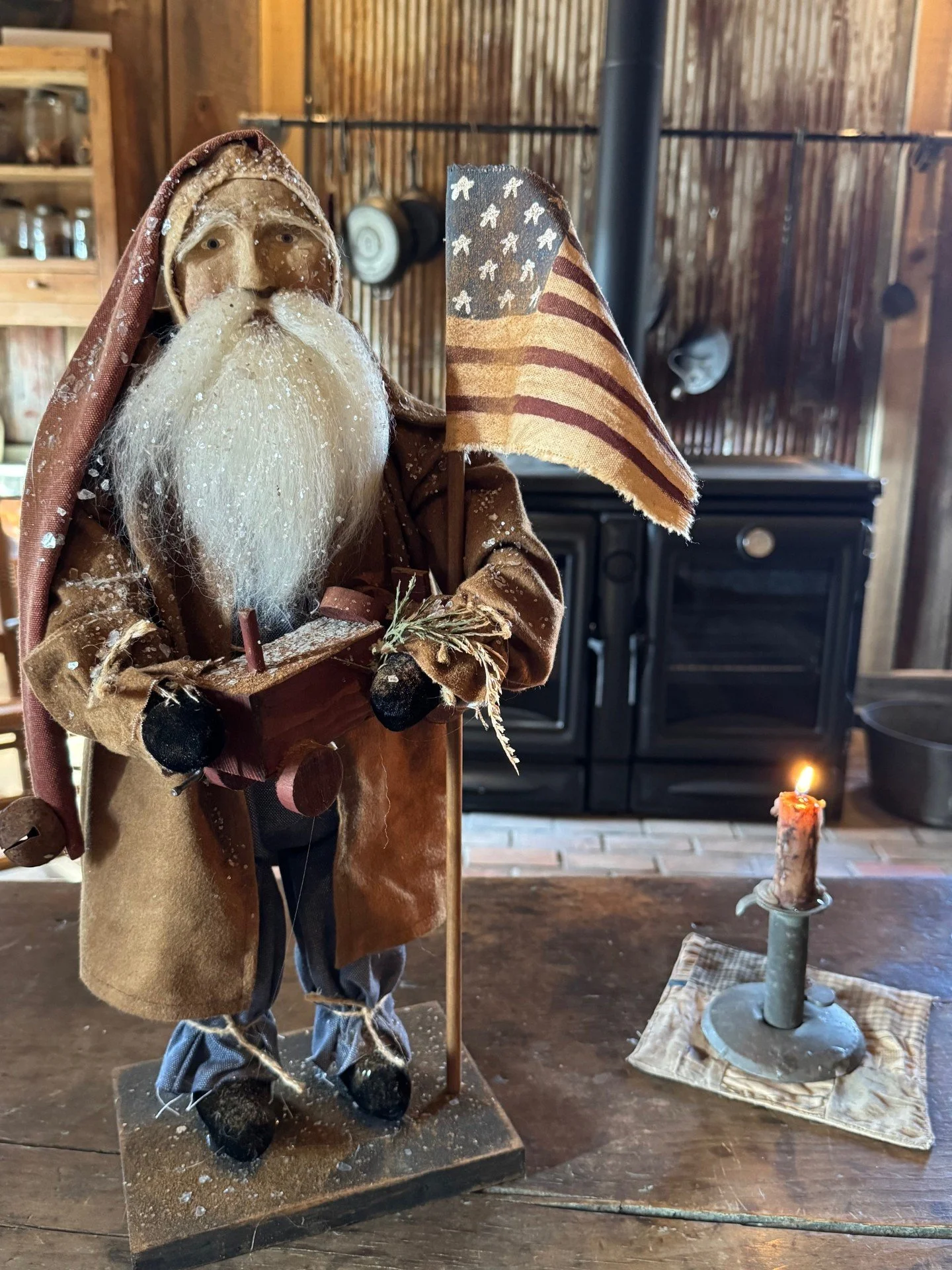 C101 brown open coat with tractor.jfif