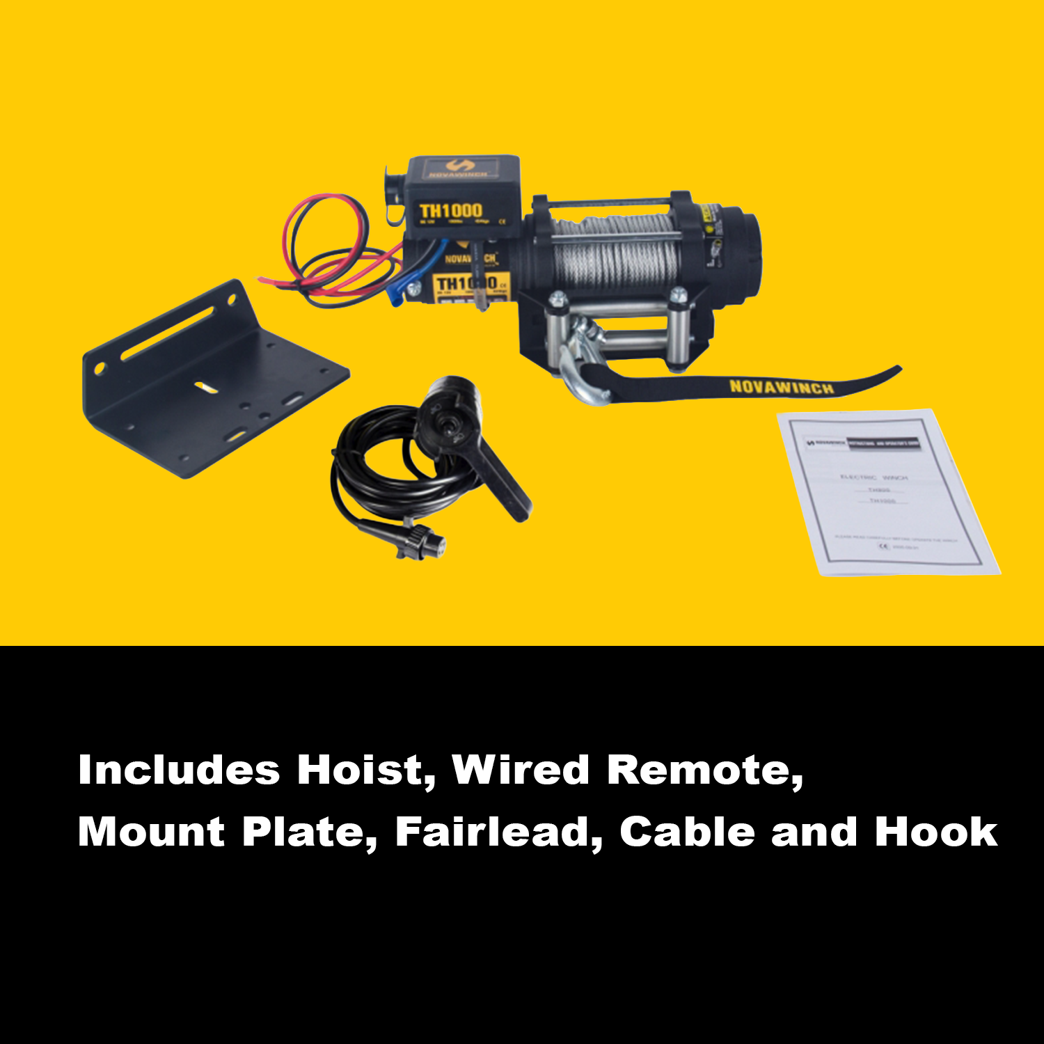 TH1000 Hoist — NOVAWINCH - Amazing Winches