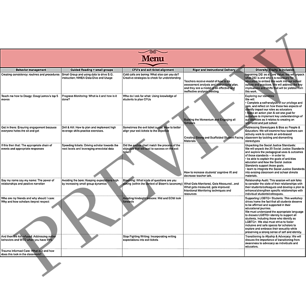 Professional Development Calendar Template The Enriched Educator Professional Development Calendar Template The Enriched Educator