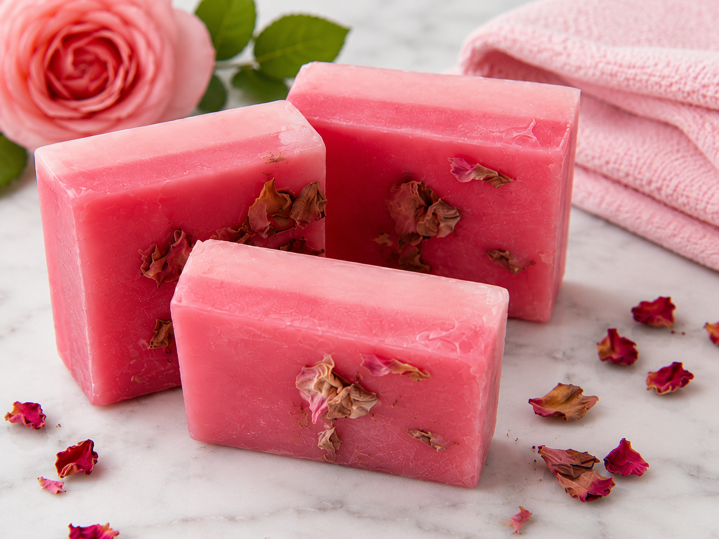 Blushing Rose Soap