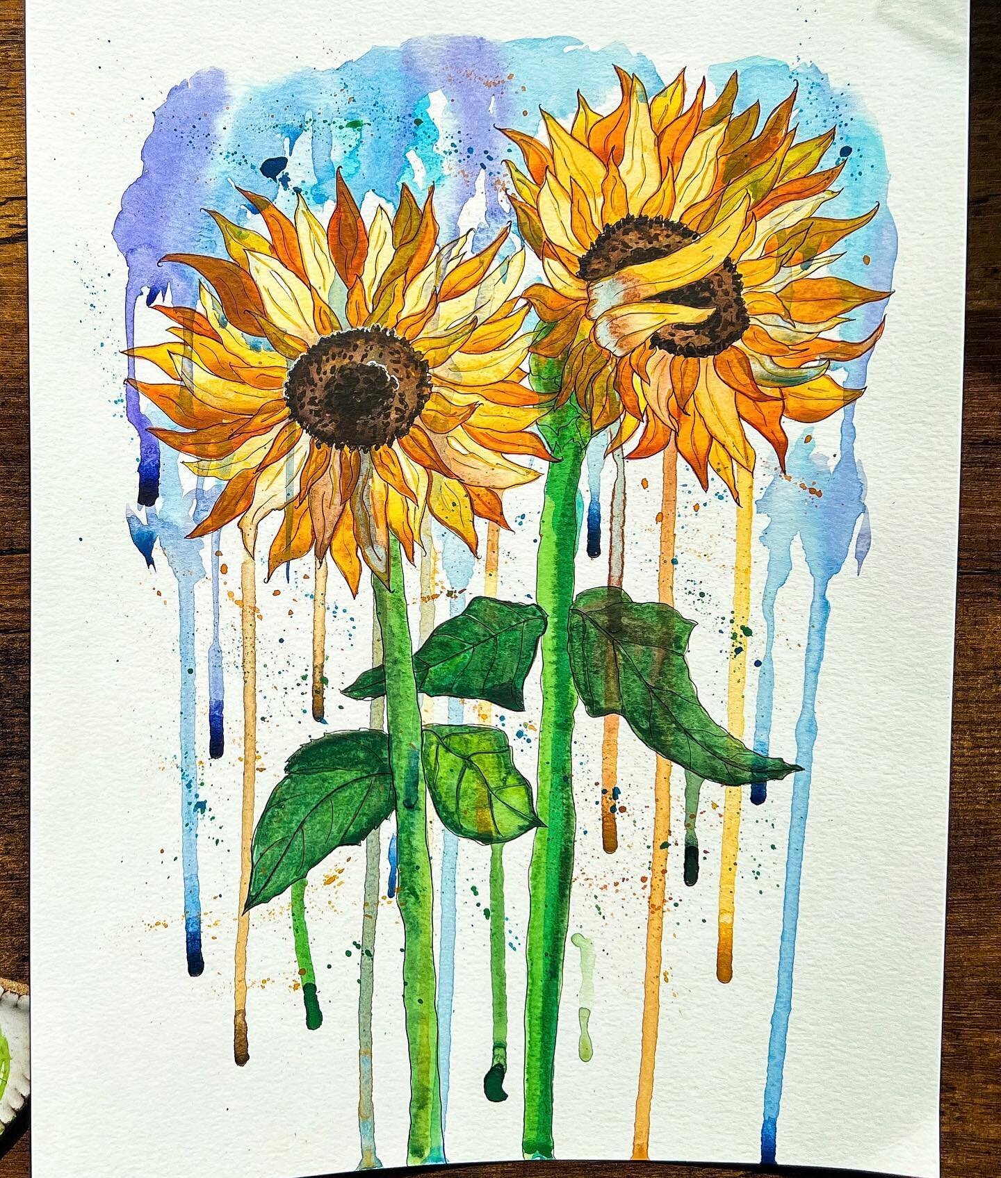 Took a break from painting the current collection to work on some commissions and other works. This one was for 🇺🇦🌻🙏🏻 

Timelapse coming soon!