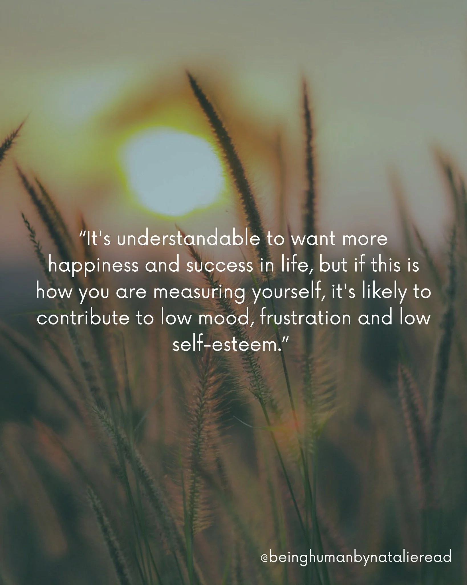 It's understandable to want more happiness and success in life...

#SelfAwareness #SelfAcceptance #RealChange #MentalHealth #Counsellor #Therapist #HappinessQuote