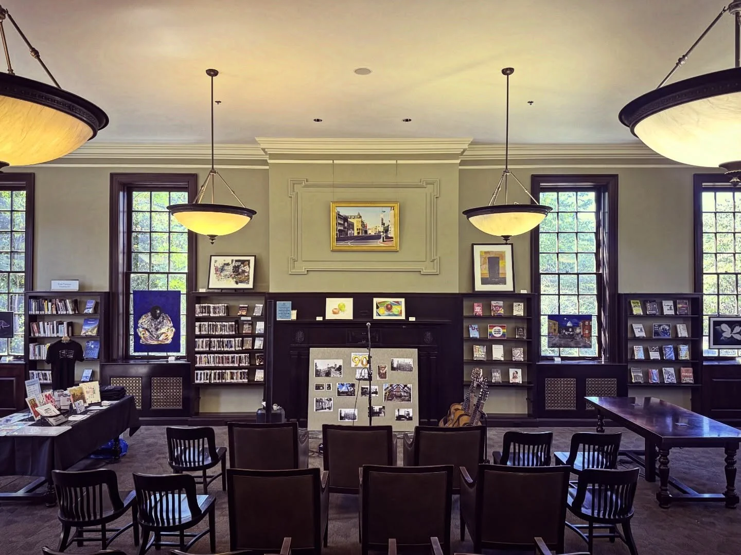 Today&rsquo;s venue. @georgetownlibraryfriends @dcpubliclibrary
