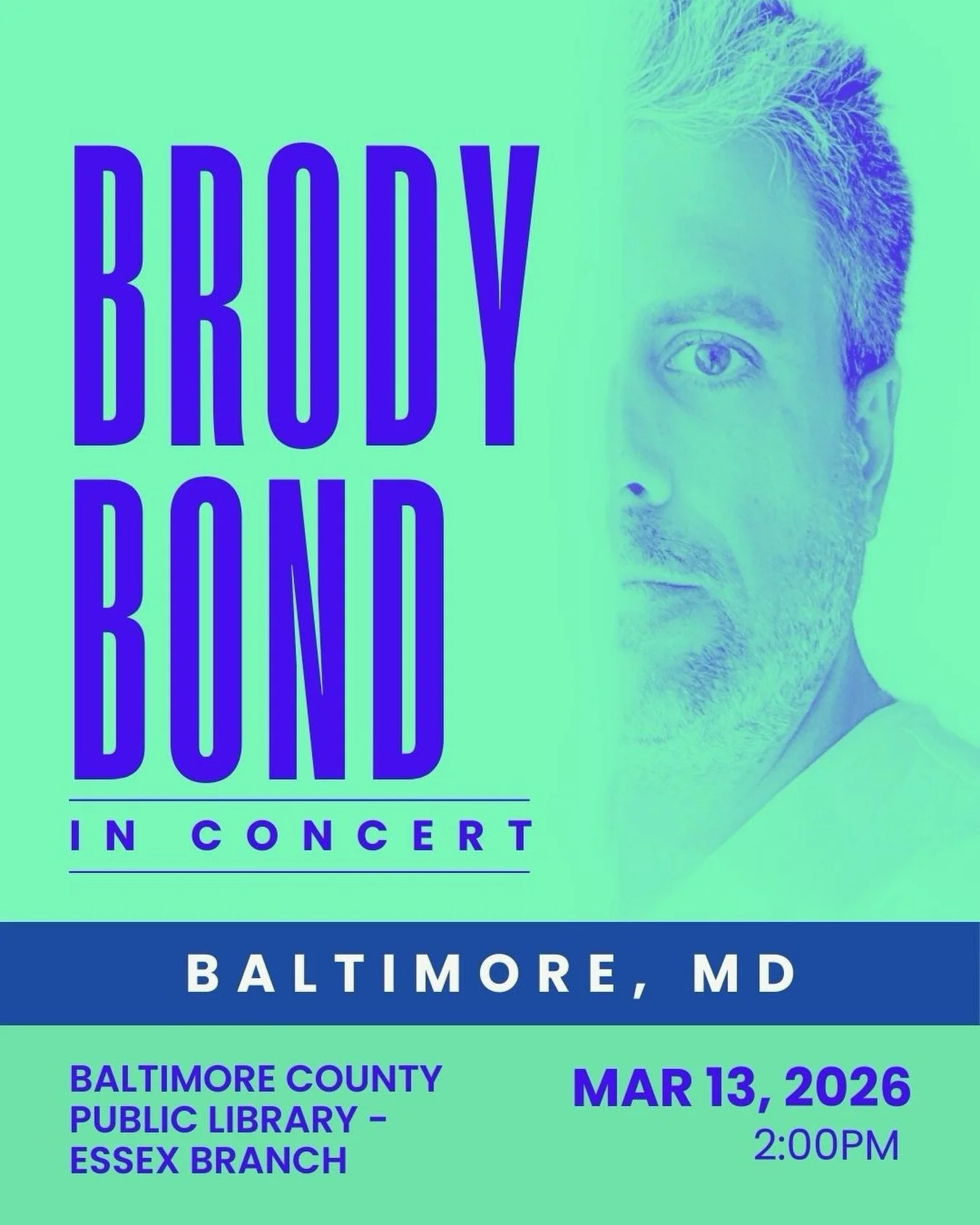 Hey! Baltimore County Public Library (@bcplinfo) is expanding their arts and music portfolio, and invited me to perform next month. Come on out if you&rsquo;re around. Happy hour to follow.