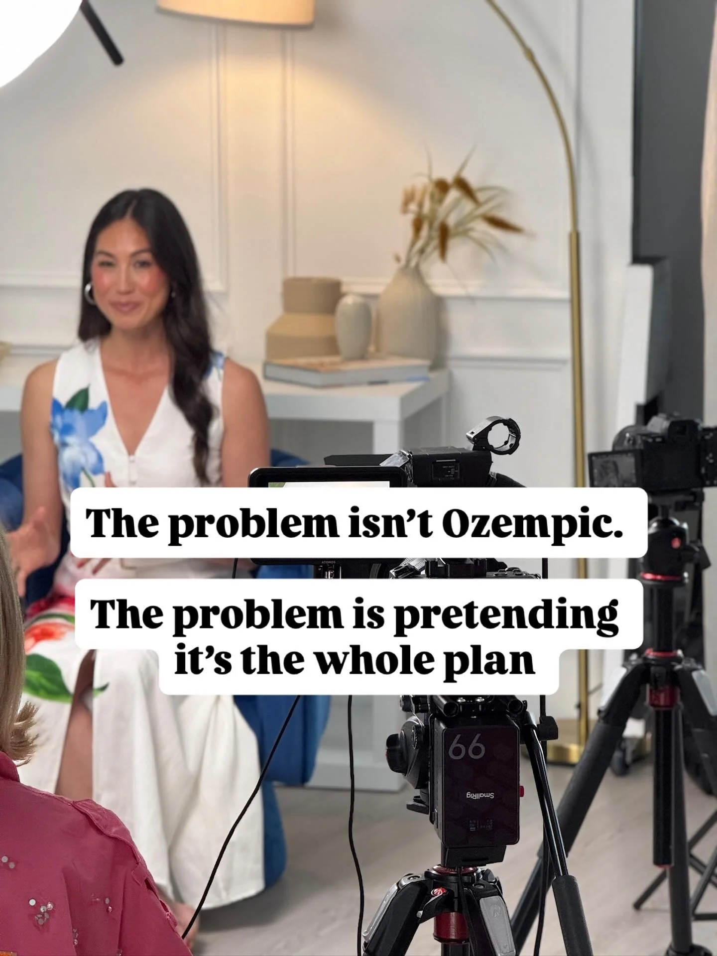 &lsquo;Ozempic is cheating.&rsquo; 

When GLP-1s first went viral, I was a hard no on them. They sounded like a bandaid. A cheat code. The easy way out.

But the more I learned, the more I saw what was really happening underneath. Women weren&rsquo;t