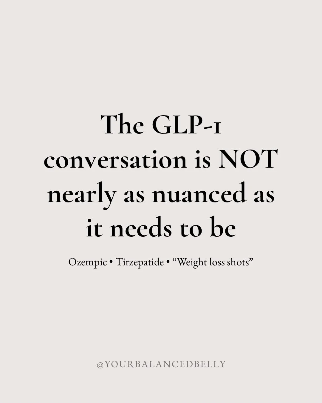 There&rsquo;s a very big difference between: using a GLP-1 strategically&hellip;

and simply taking the highest dose possible and hoping for the best.

Especially for women in perimenopause when the same things that used to work suddenly don&rsquo;t 