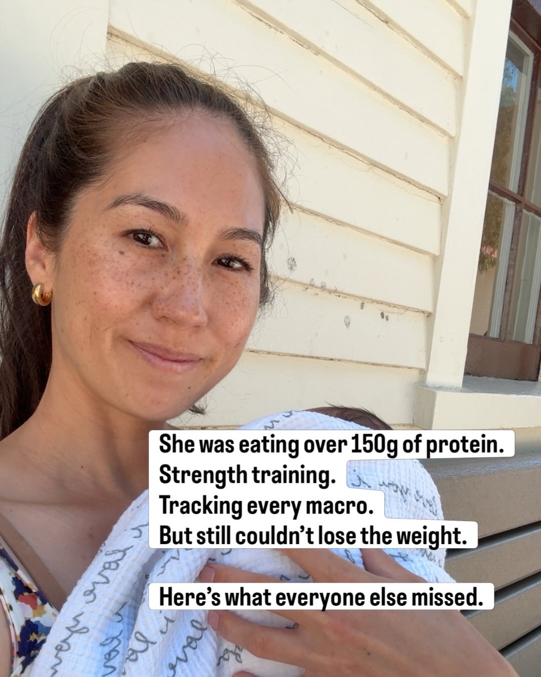 She was working so hard.

Eating over 150g of protein a day. Strength training. Tracking every macro. Seeing specialist after specialist trying to figure out why she still felt bloated, exhausted, and stuck.

At some point, you start thinking&hellip;