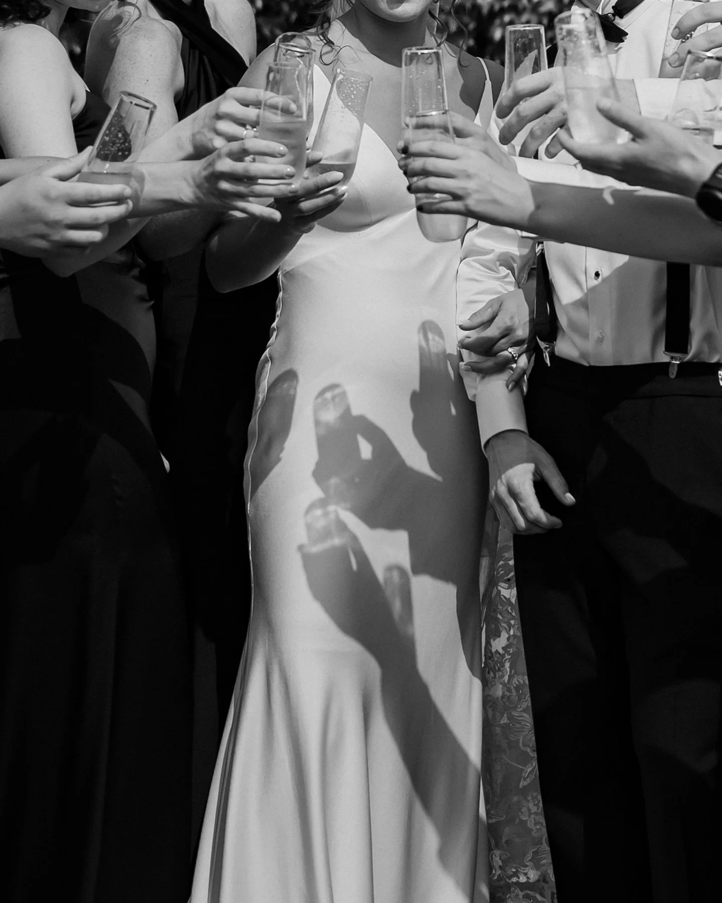 WHAT. A. WEDDING. 🥂✨⛪️ 

maddie + karl&rsquo;s day was nothing short of iconic &mdash; filled with emotion, fueled by love, and just downright stunning!! from the moment we got to hear m + k&rsquo;s letters to one another to the speeches their dear 