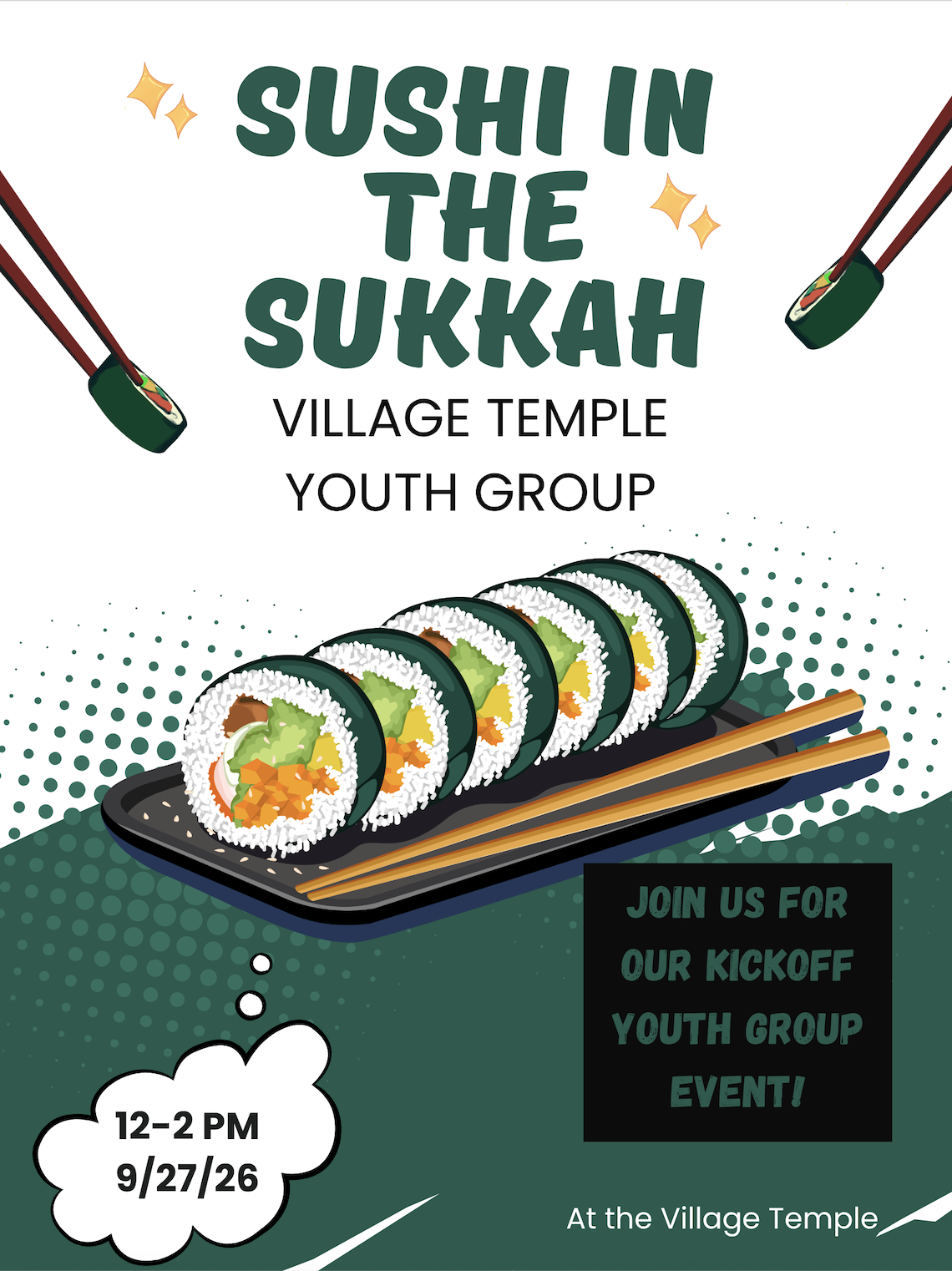 Sushi in the Sukkah
