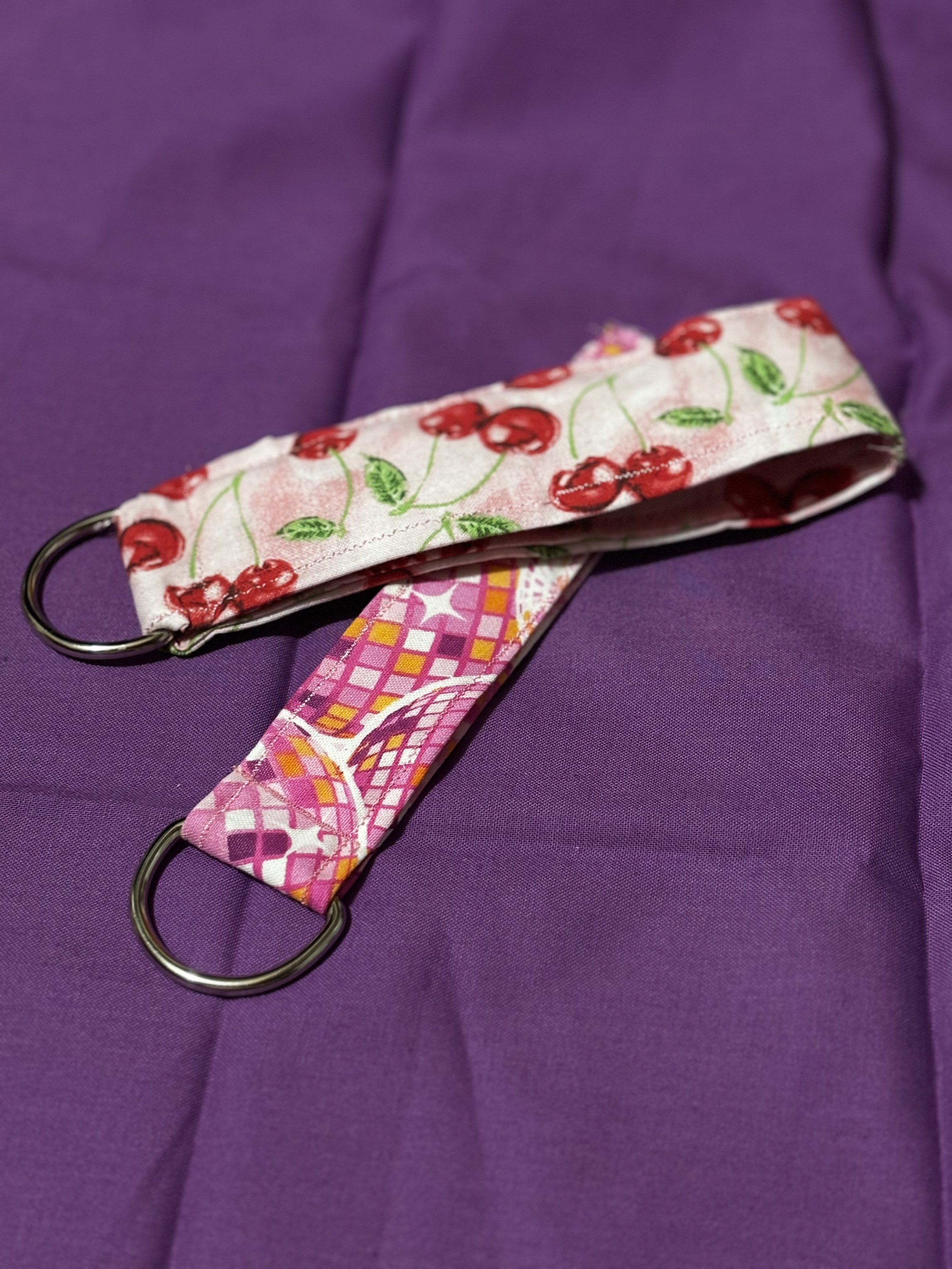 Sewn Keychain Wristlet
