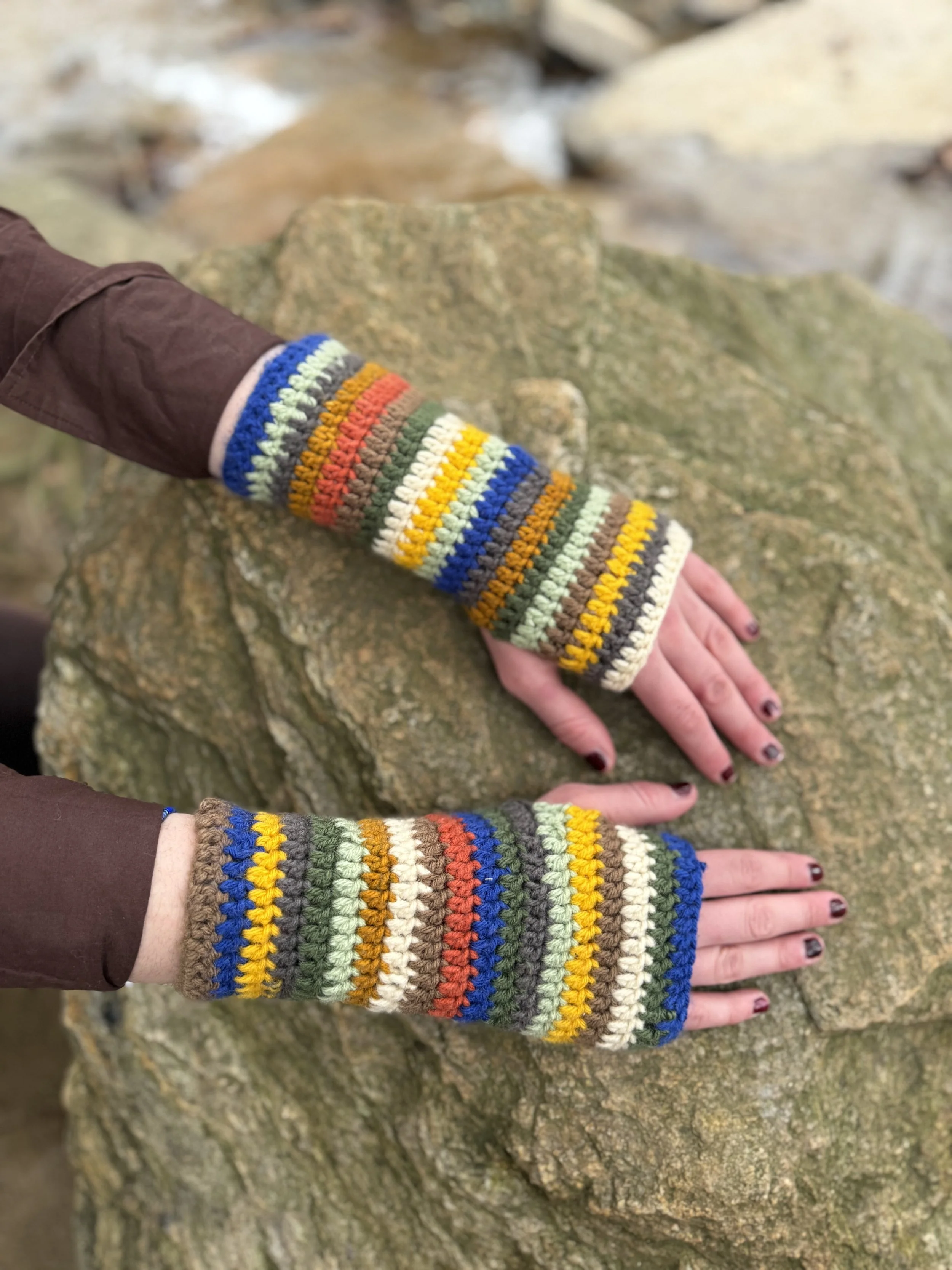 Multicolor Arm Warmers
