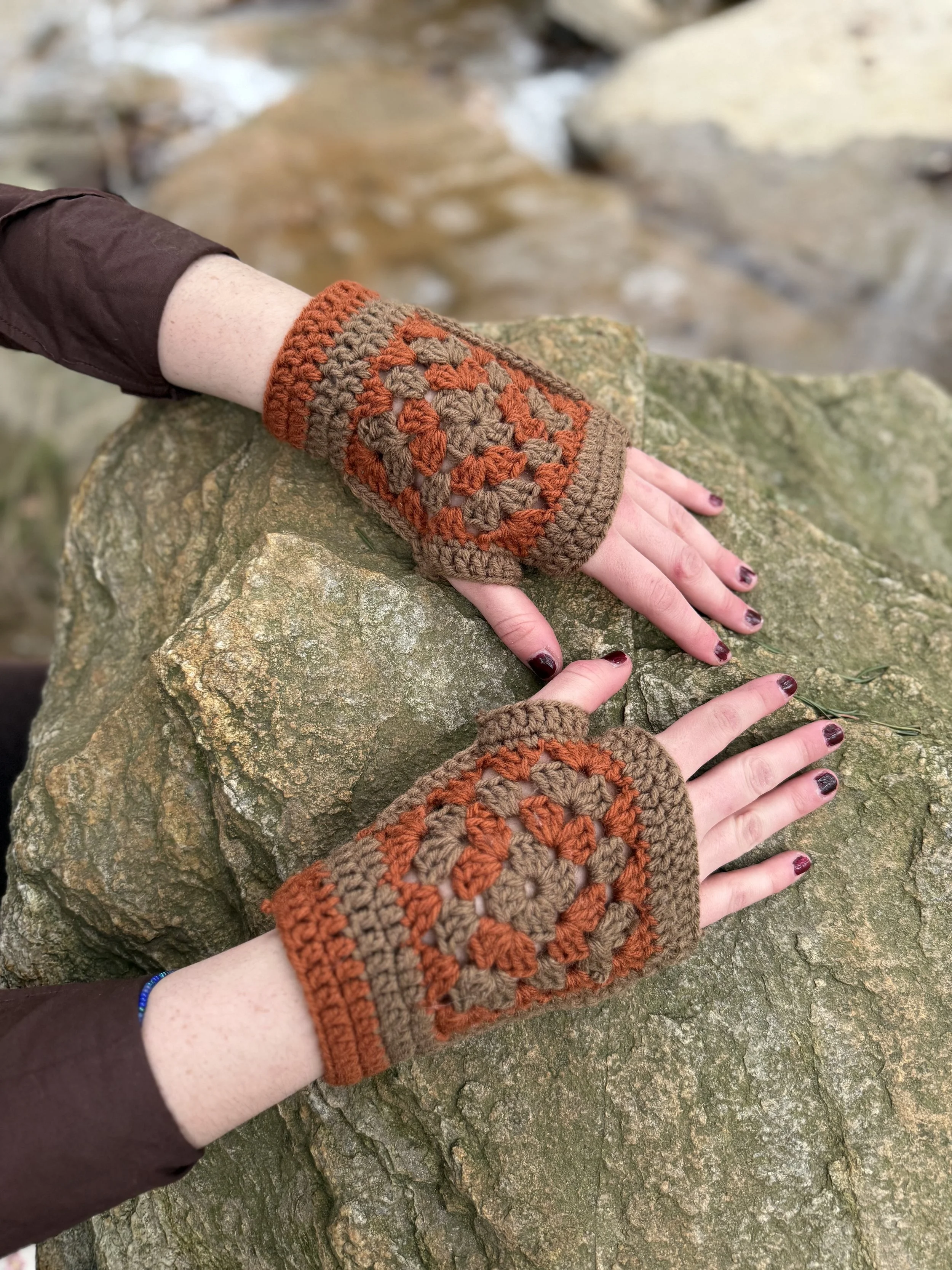 orange and brown fingerless gloves .jpeg