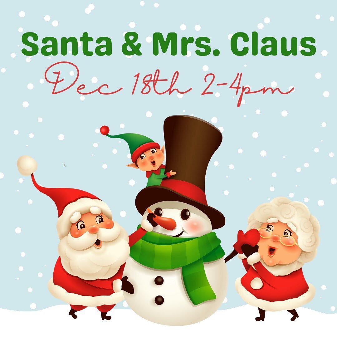 Santa and Mrs. Claus are coming to the caf&eacute; December 18th, 2-4pm. Free to all and you are welcome to take your own photos! Or we can take some for you. See you there!
.
.
,
#ozarks #christmasevent #communitylove