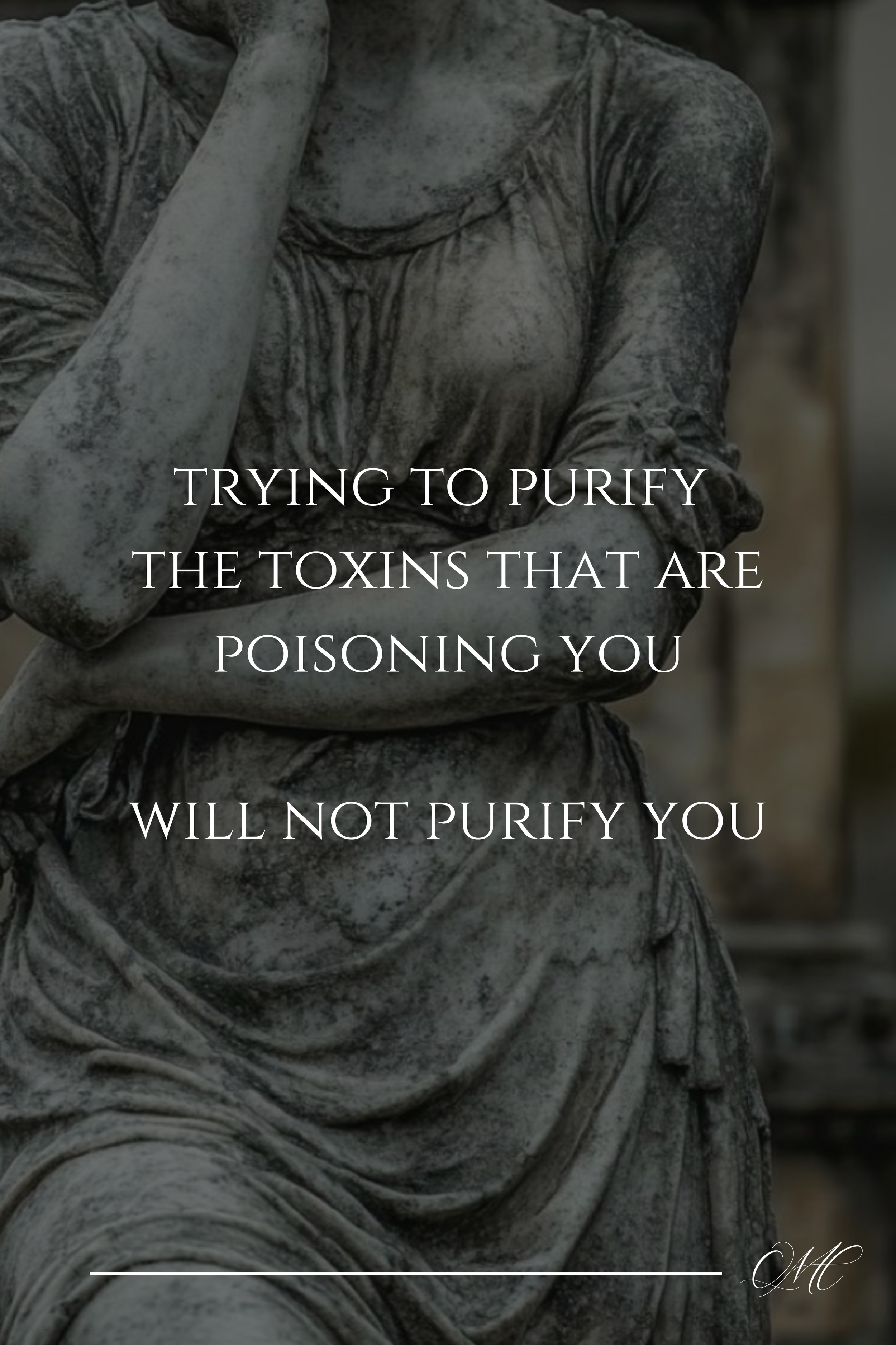 Purifying You, Not The Toxins Around You