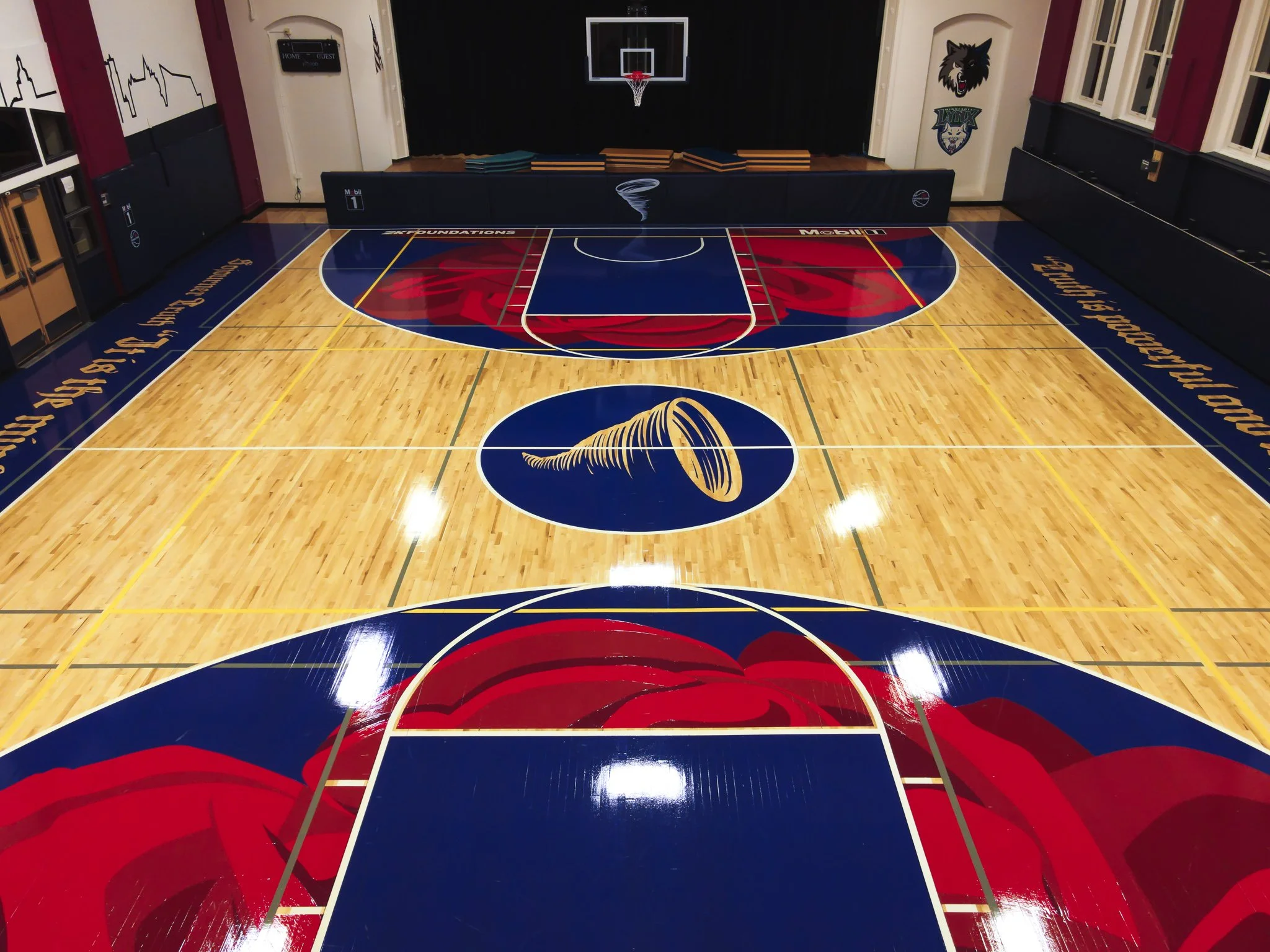 Photos of Sojourner Truth Basket Court