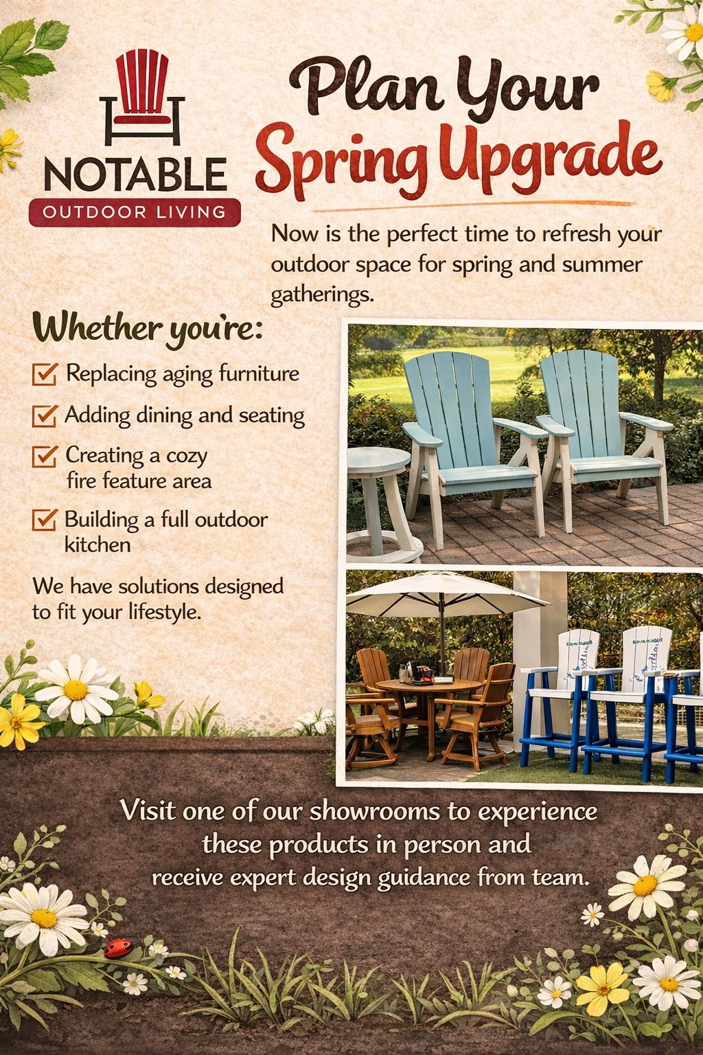 Spring Is Here Let’s Get Your Outdoor Space Ready