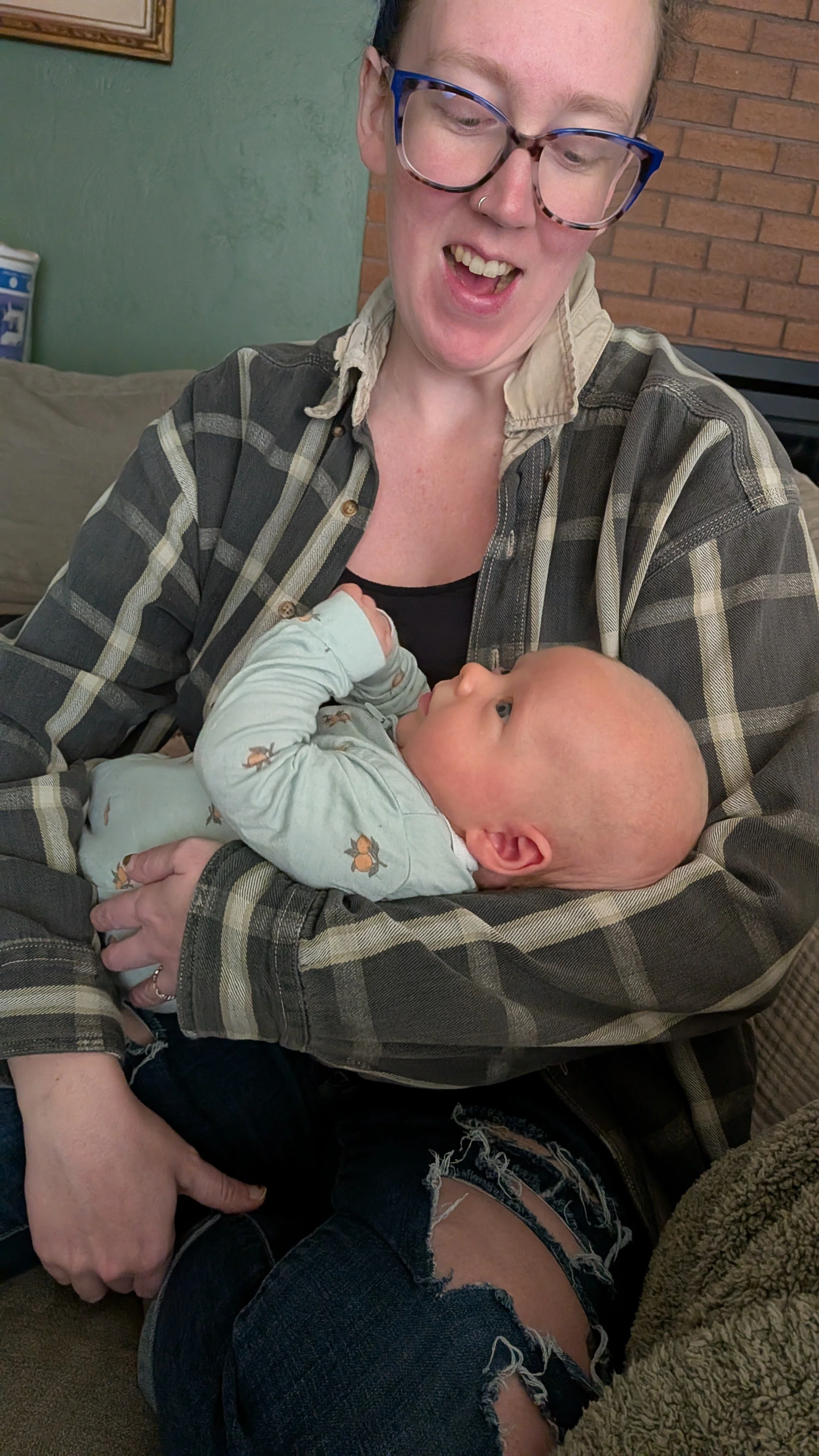 Auntie Av and Casey