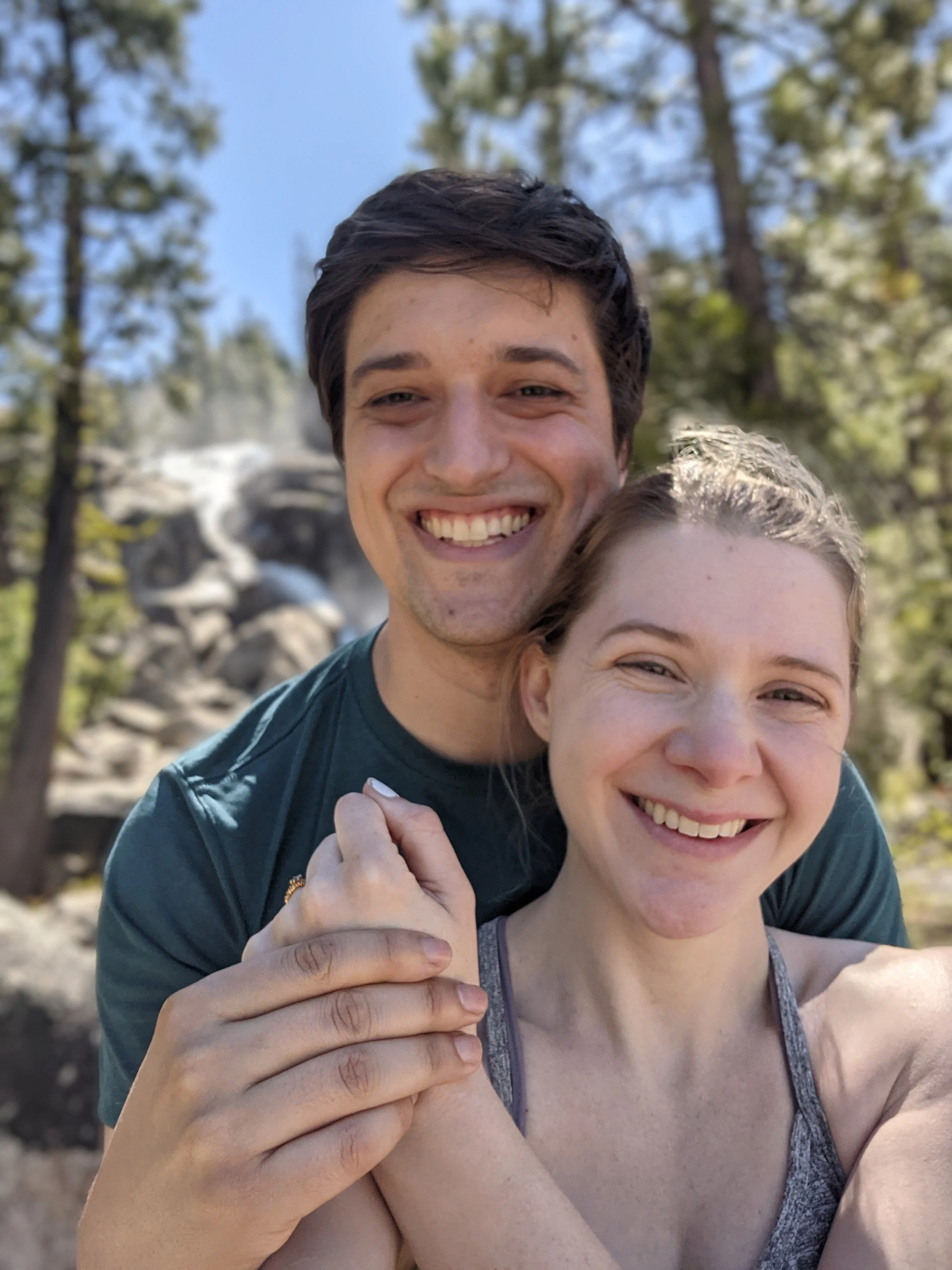 And we got engaged in May 2021