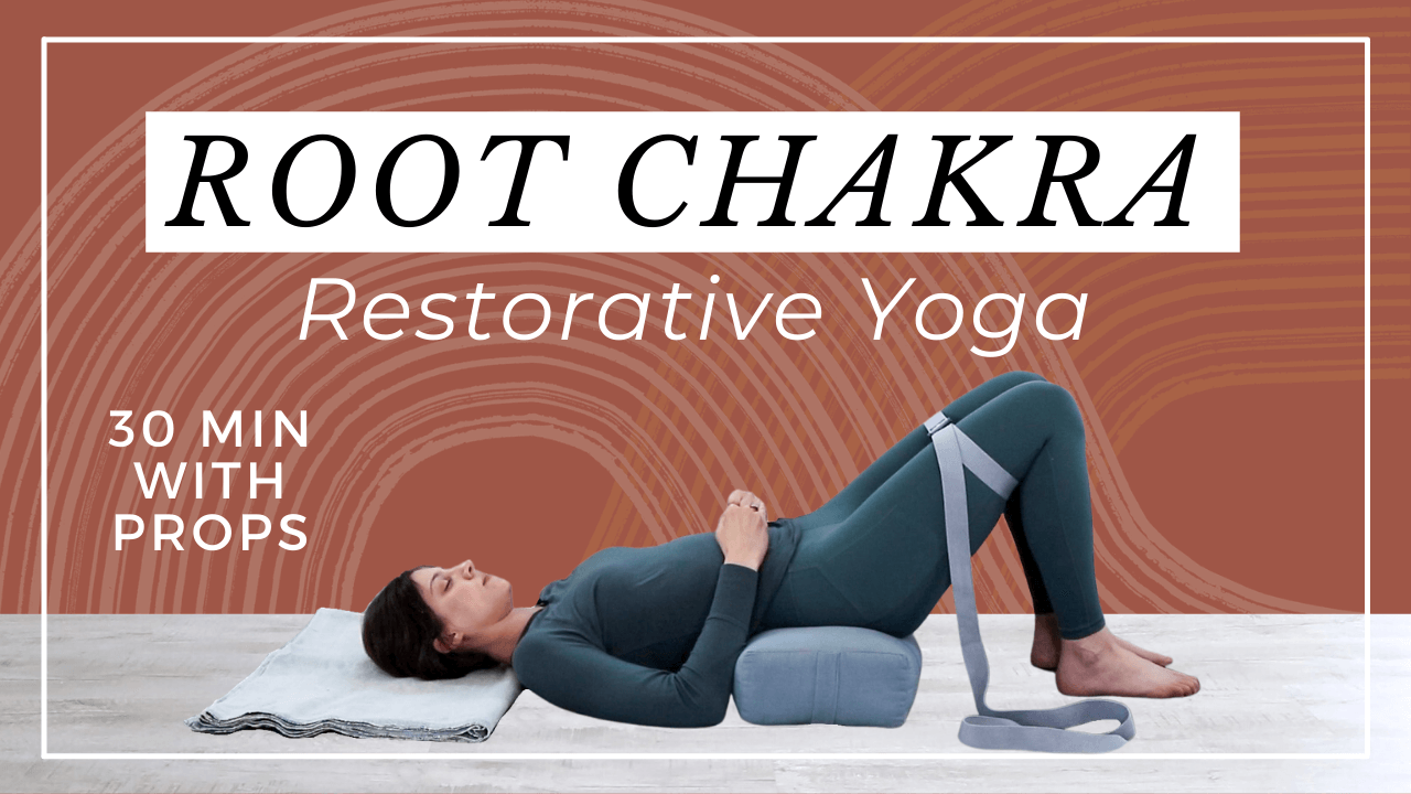 Root Chakra Yin Yoga & Affirmations for Belonging & Abundance - YouTube