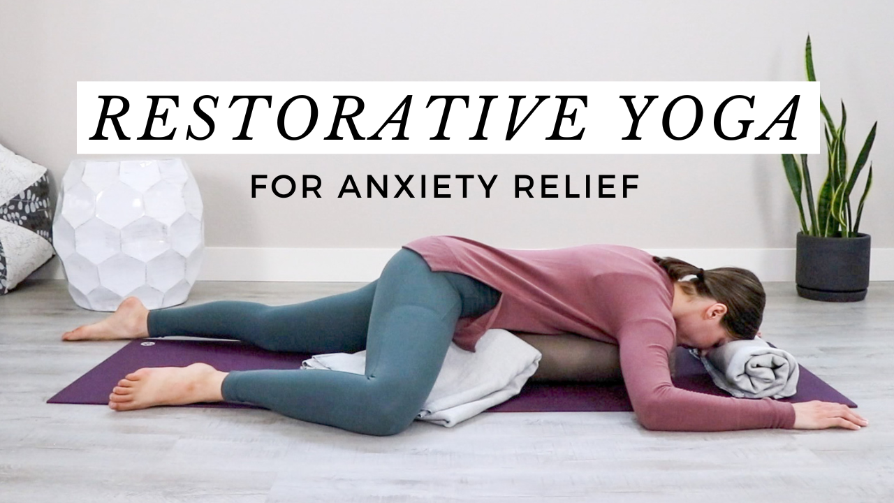 5 Yoga Stretches That Help With Stress & Anxiety - Practicing Yoga For  Stress Relief | Discover Brillia
