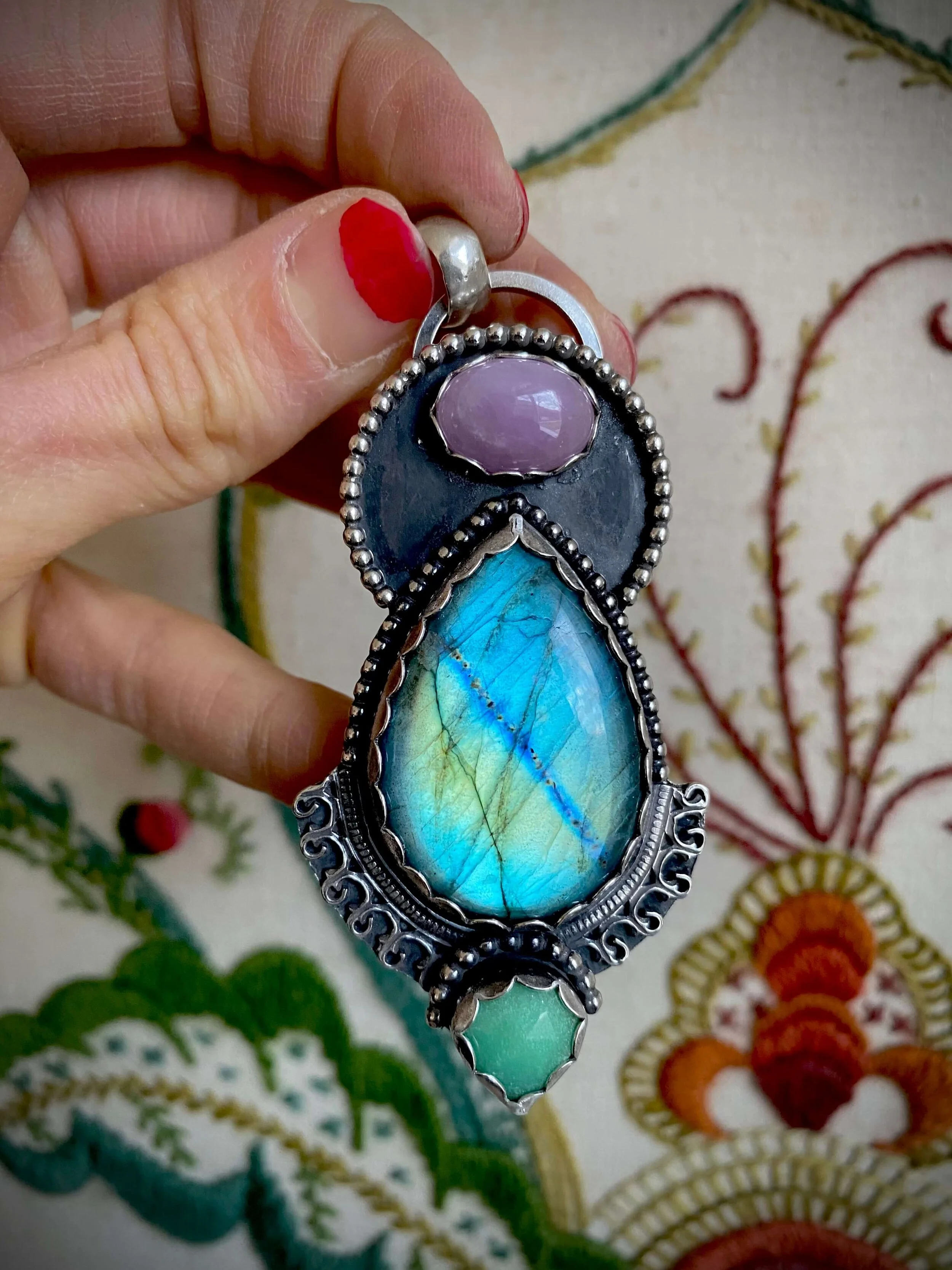 Three Stone Labradorite Amulet.jpeg