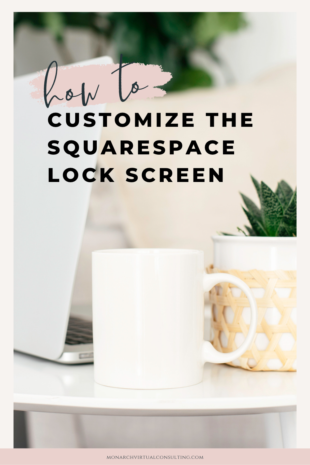 How to Customize the Squarespace Lock Screen — Donna Vincent Designs, LLC