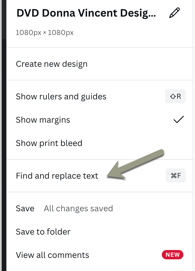 Canva Adds Find And Replace Text Option Donna Vincent Designs LLC Canva Adds Find And Replace Text Option Donna Vincent Designs Llc