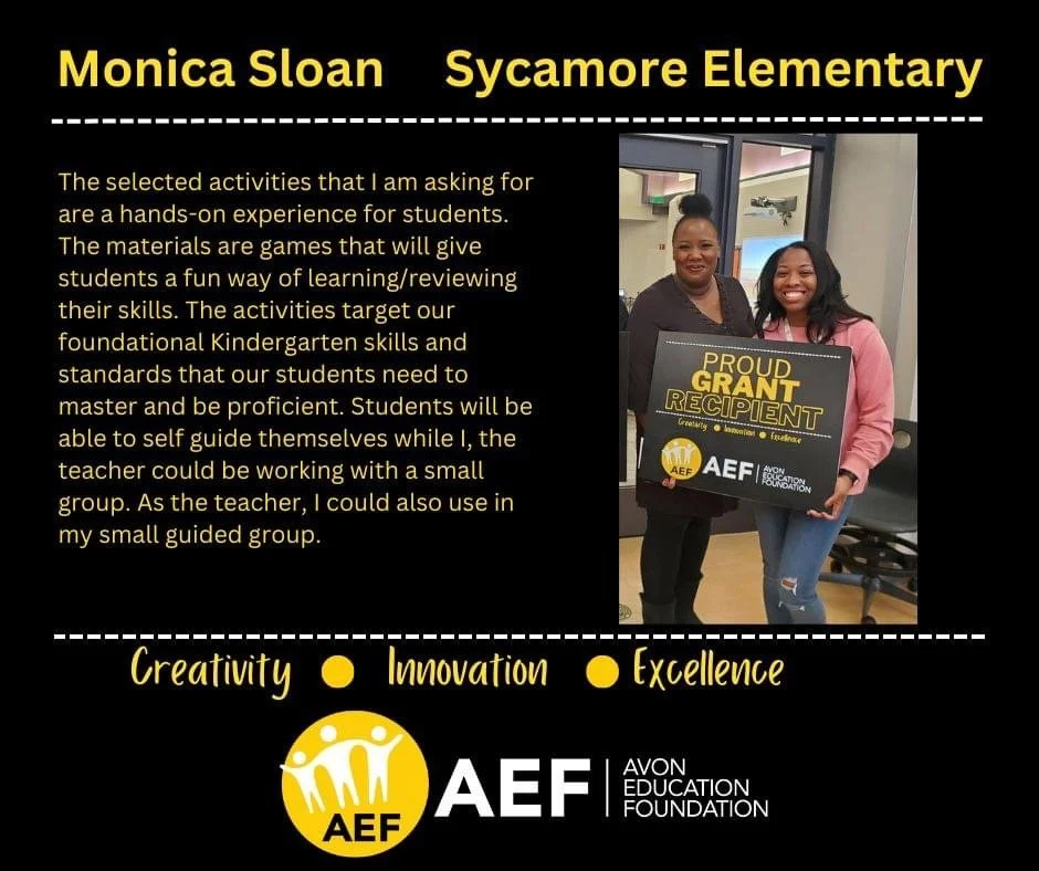 Helping Hands Grants — Avon Education Foundation