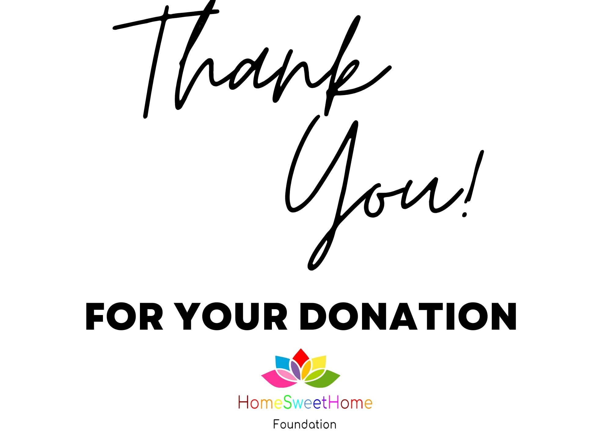 To everyone who supported us on Giving Tuesday ❤️&zwj;🩹