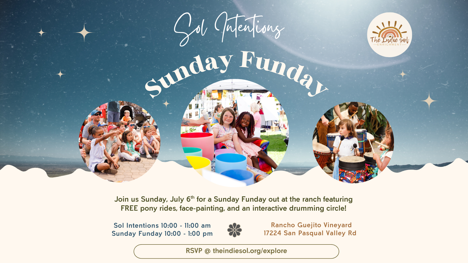 Sol Intentions Sunday Funday