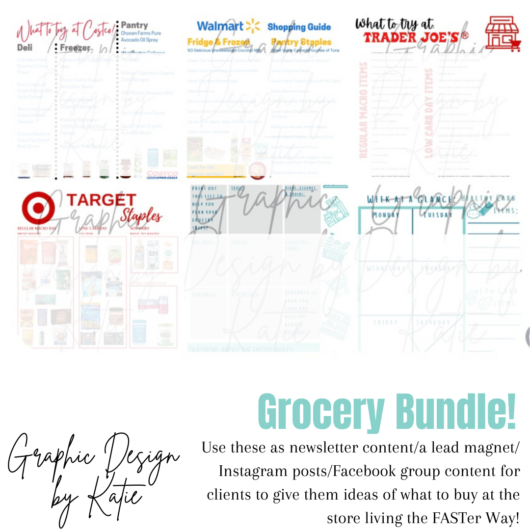 Grocery Bundle — Creative Resources by Katie