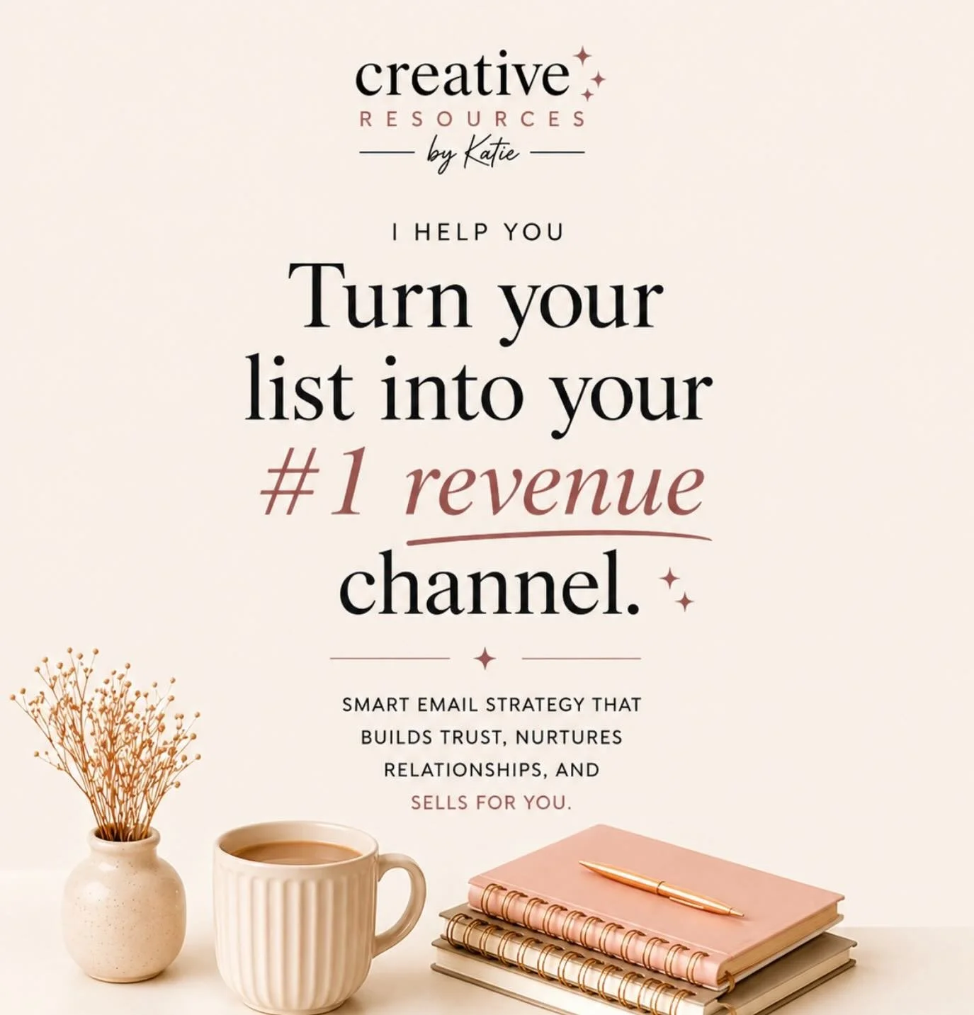 Wondering how to work with me?

There are two ways I can help you start making money with your emails. 

1️⃣ Done-for-you email systems. I handle the strategy, the emails, and your full Flodesk setup, so you can focus on running your business while y