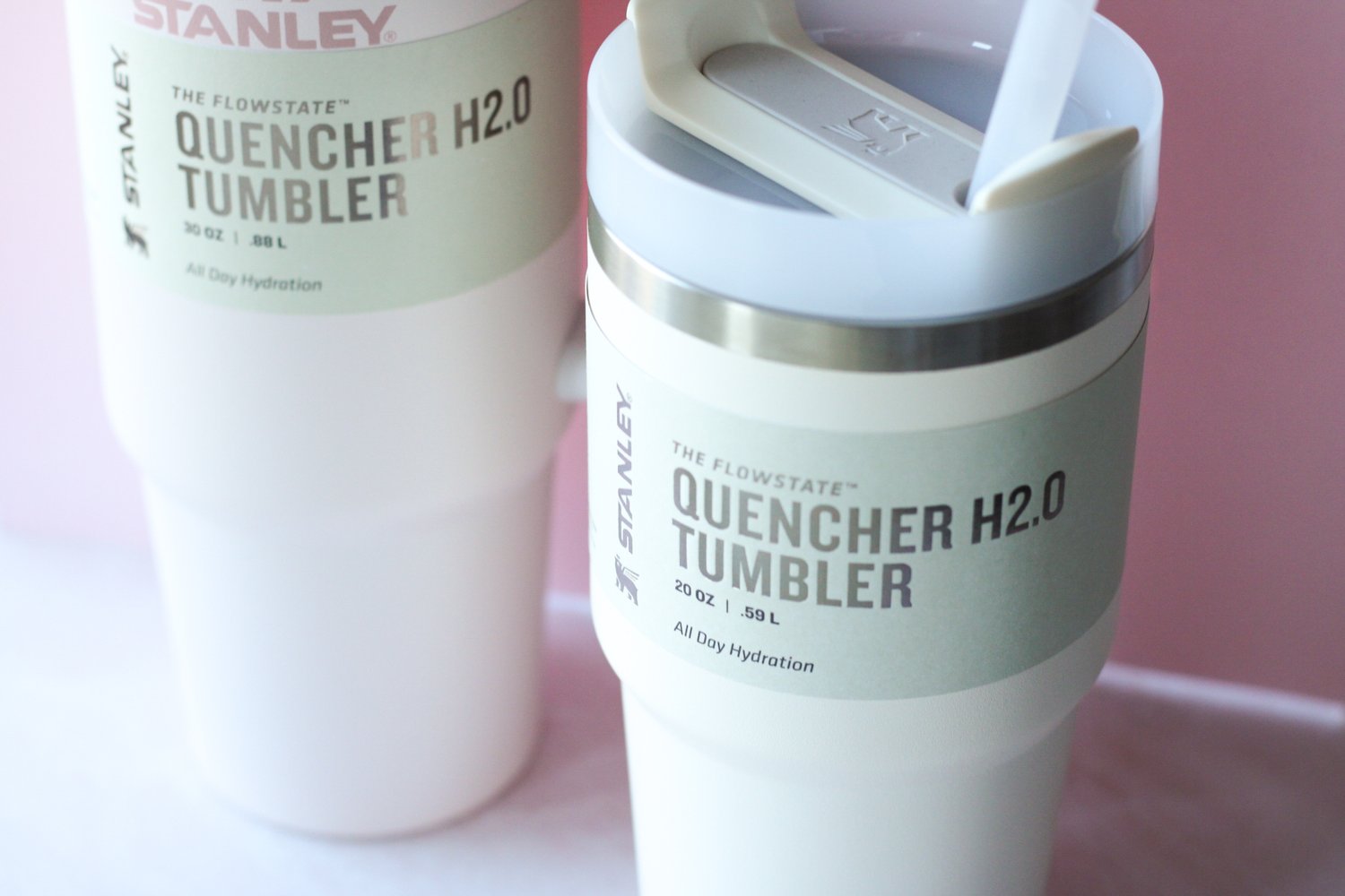 20oz. & 30oz. Personalized Stanley Quencher H2.0 Lid Name Plate