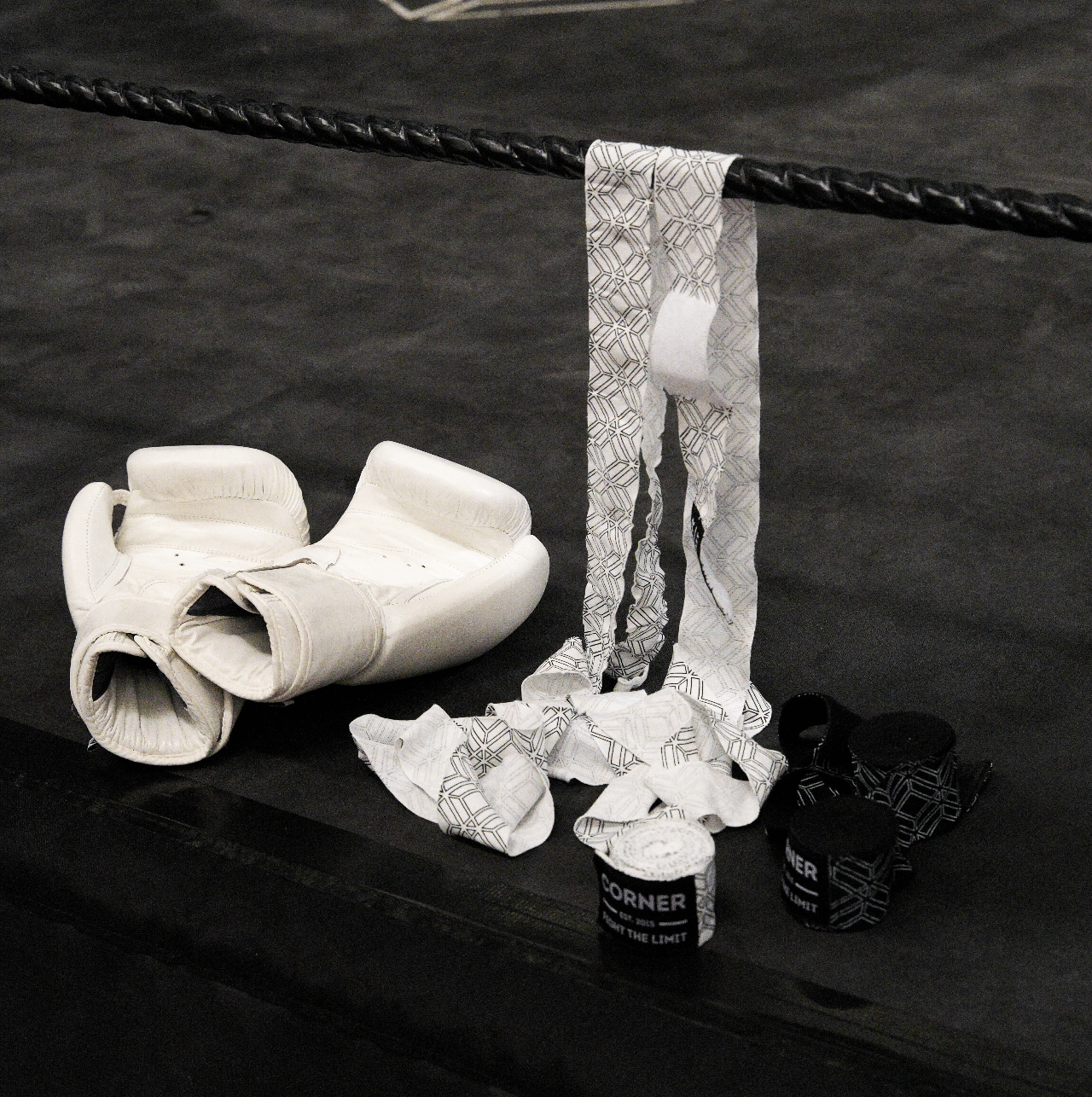 Corner Boxing Wraps hanging on the wring - trainwithcorner.png