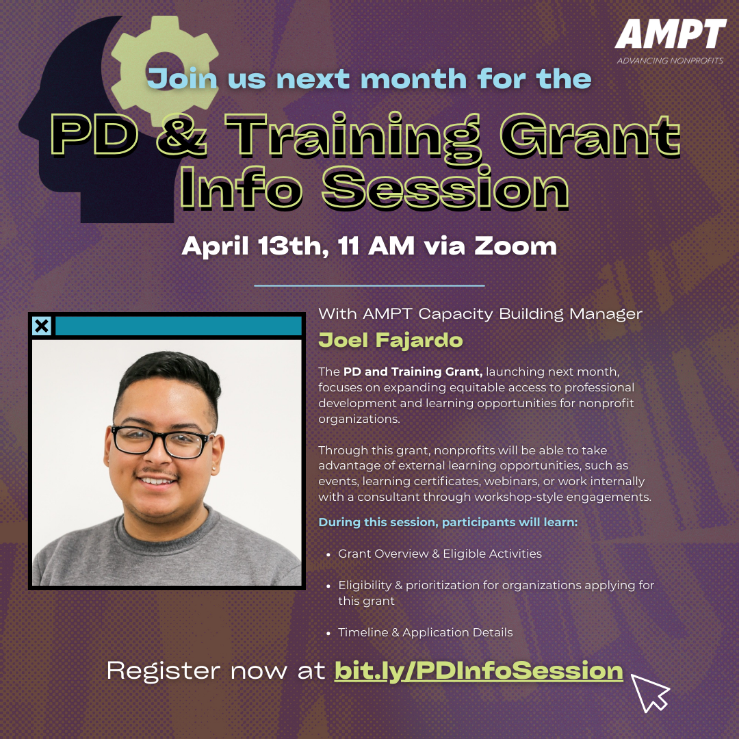 PD &amp; Training Grant Info Session