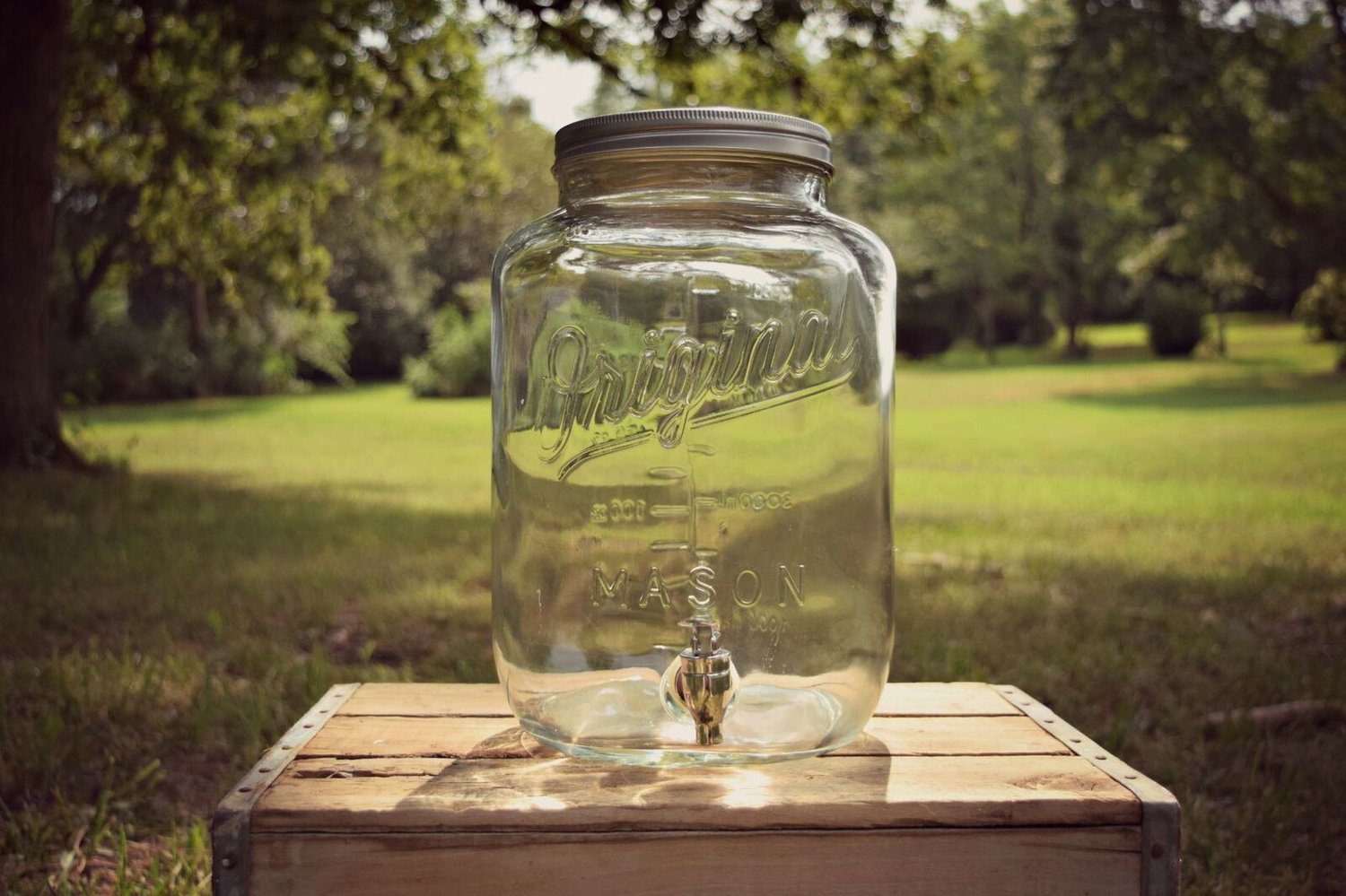 Mason Jar Drink Dispenser — Vintage Rental Co.