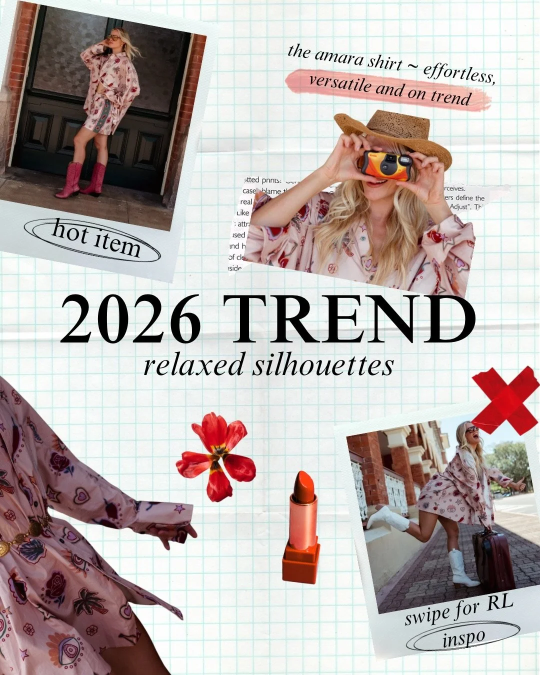 2026 called. She wants relaxed silhouettes everywhere.
So effortless, they don&rsquo;t even feel like a trend.

The Amara Shirt is our perfect take on it.
Throw on. Look chic. Repeat. ✨