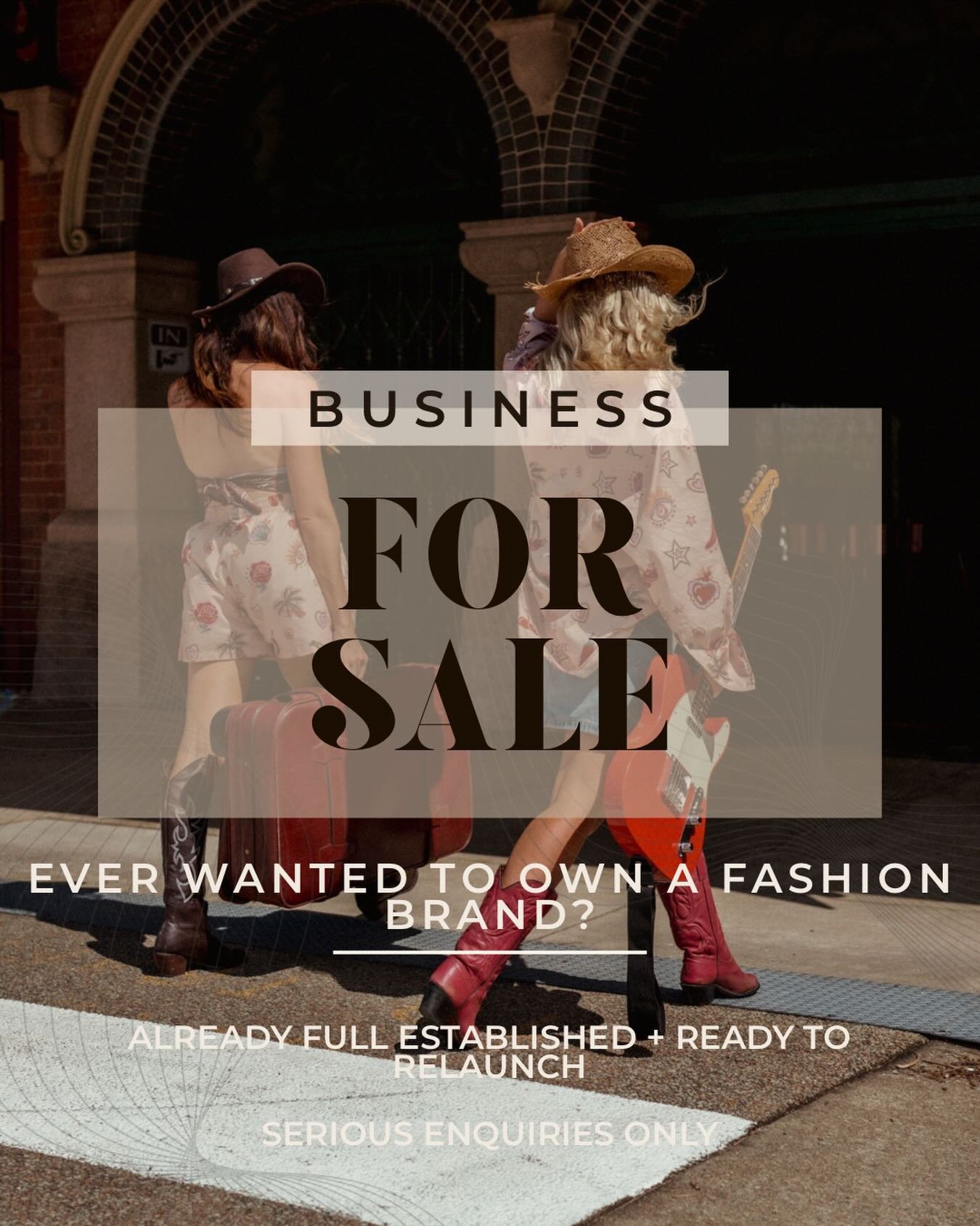 A bit of a full circle moment 🤎

After taking a pause from the little label I built from the ground up, I&rsquo;ve realised that right now, motherhood is where my heart truly is - and I don&rsquo;t want to keep juggling both.

So I&rsquo;m opening t